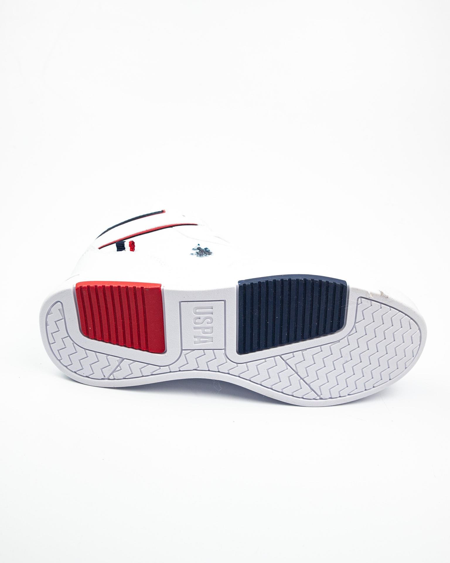 U. S. Polo Assn 101389874 Andrei Beyaz Hi Bilekli Erkek Sneaker