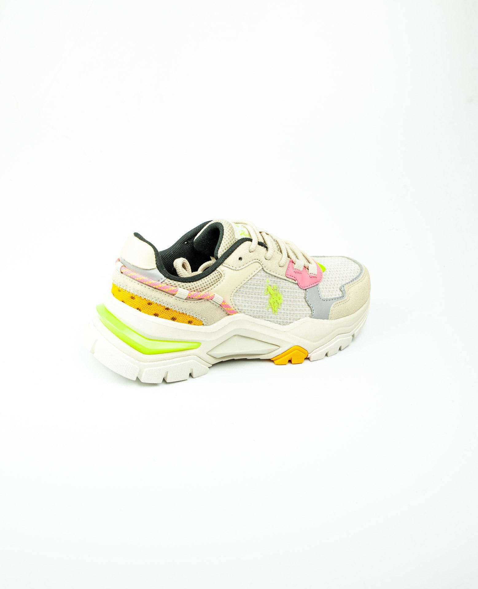 U. S. Polo Assn 101502370 VINCENT WMN 4FX Bej Kadın Sneaker