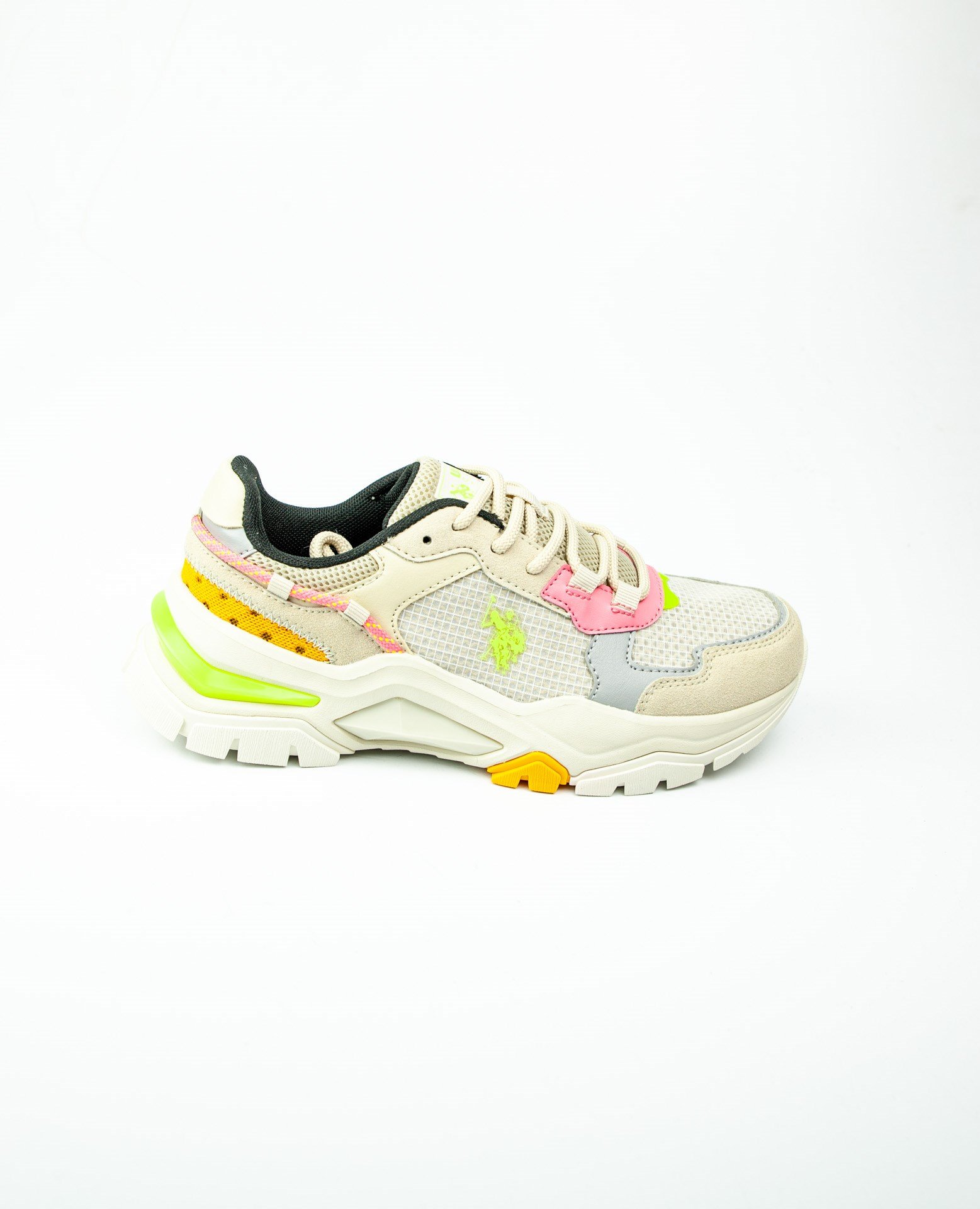 U. S. Polo Assn 101502370 VINCENT WMN 4FX Bej Kadın Sneaker