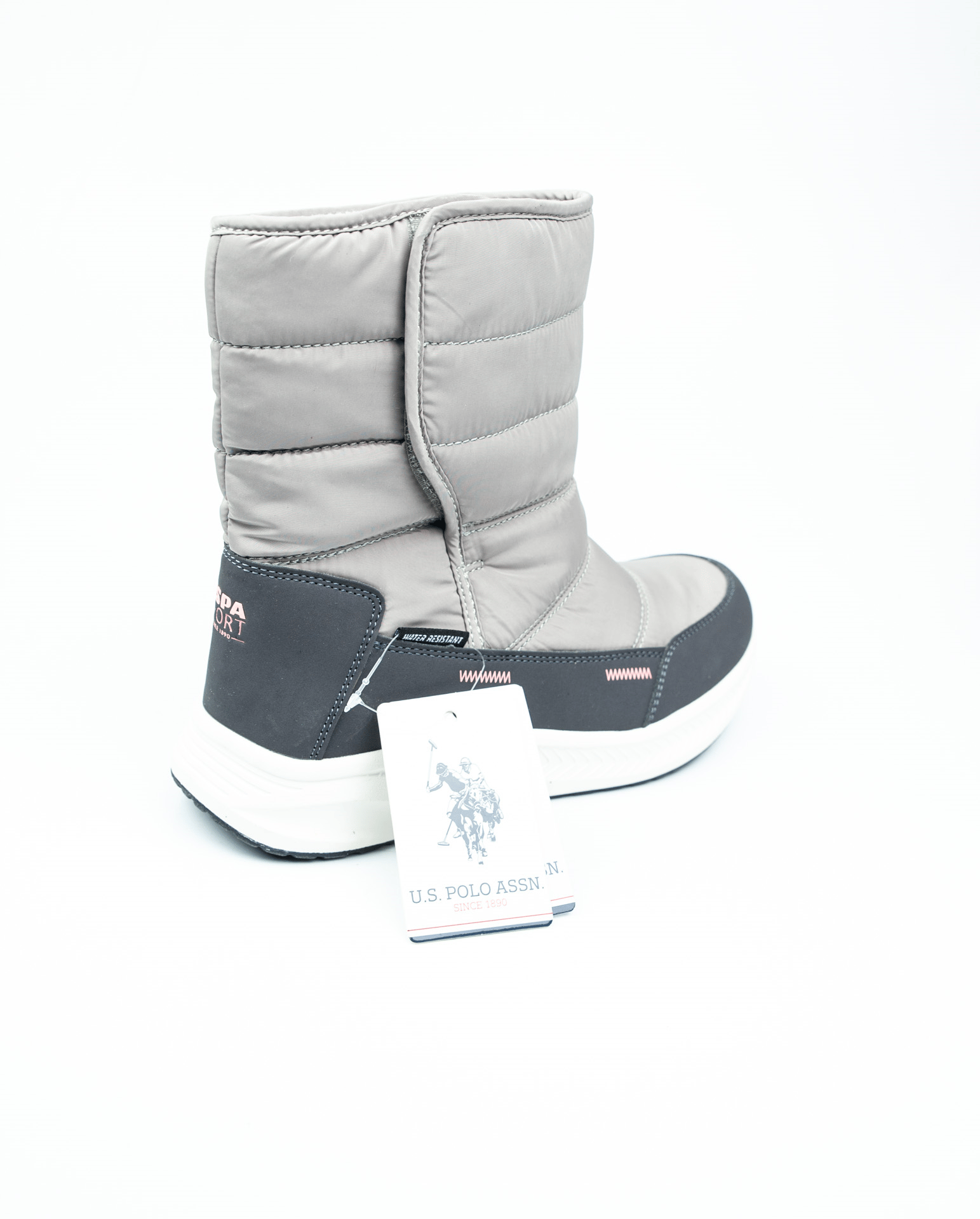 U. S. Polo Assn 101392388 Vocal Gri Waterproof Kadın Kar Botu 