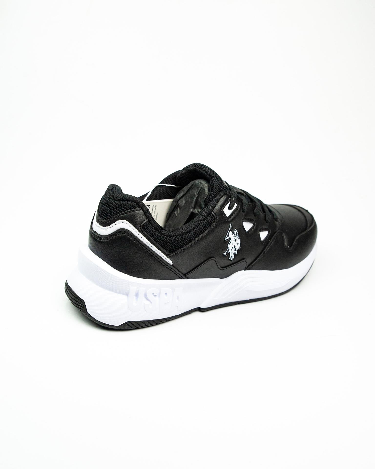U. S. Polo Assn 101397859 Vice Siyah Erkek Sneaker 