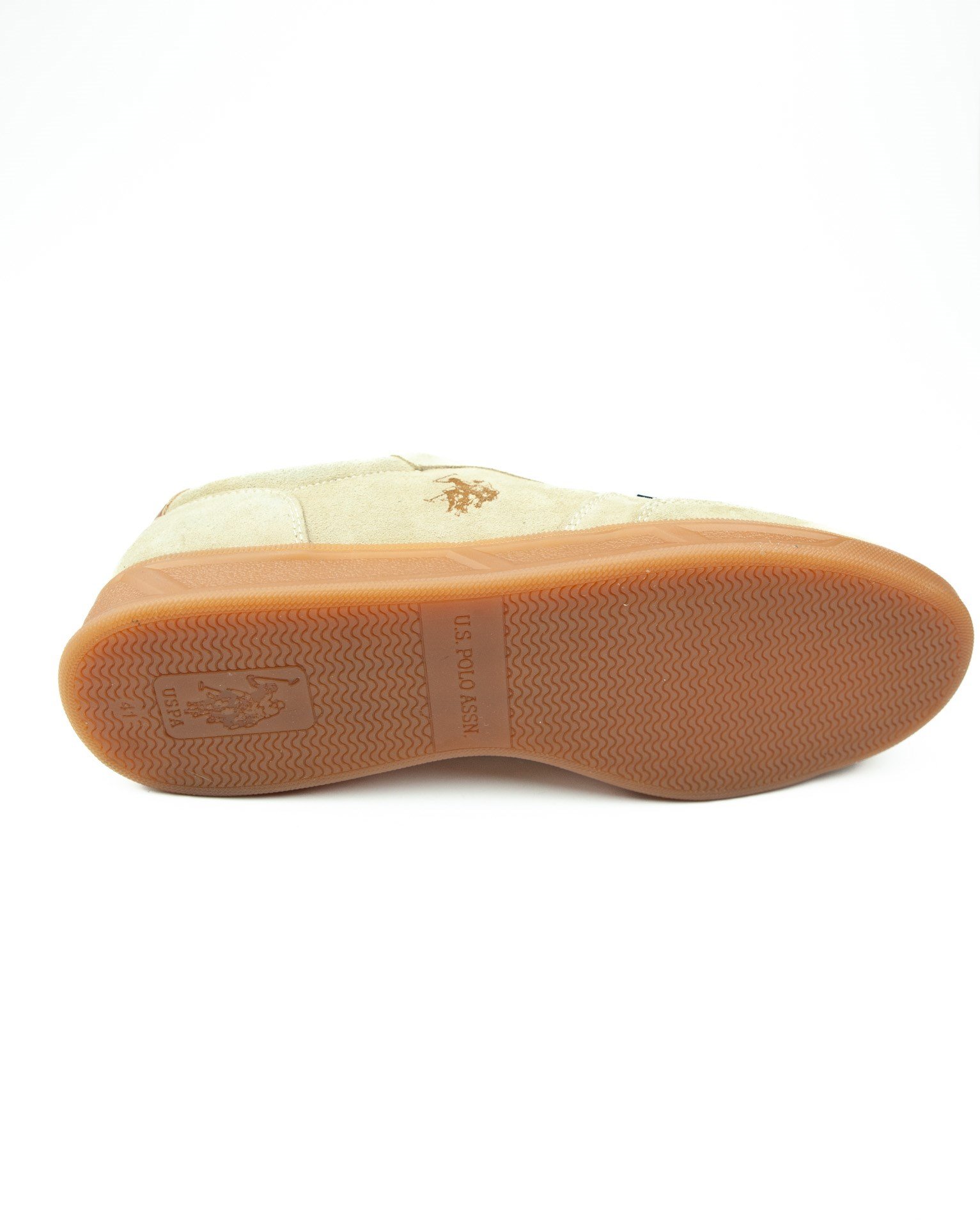 U. S. Polo Assn 101952390 Delphi Bej Deri Erkek Sneaker 