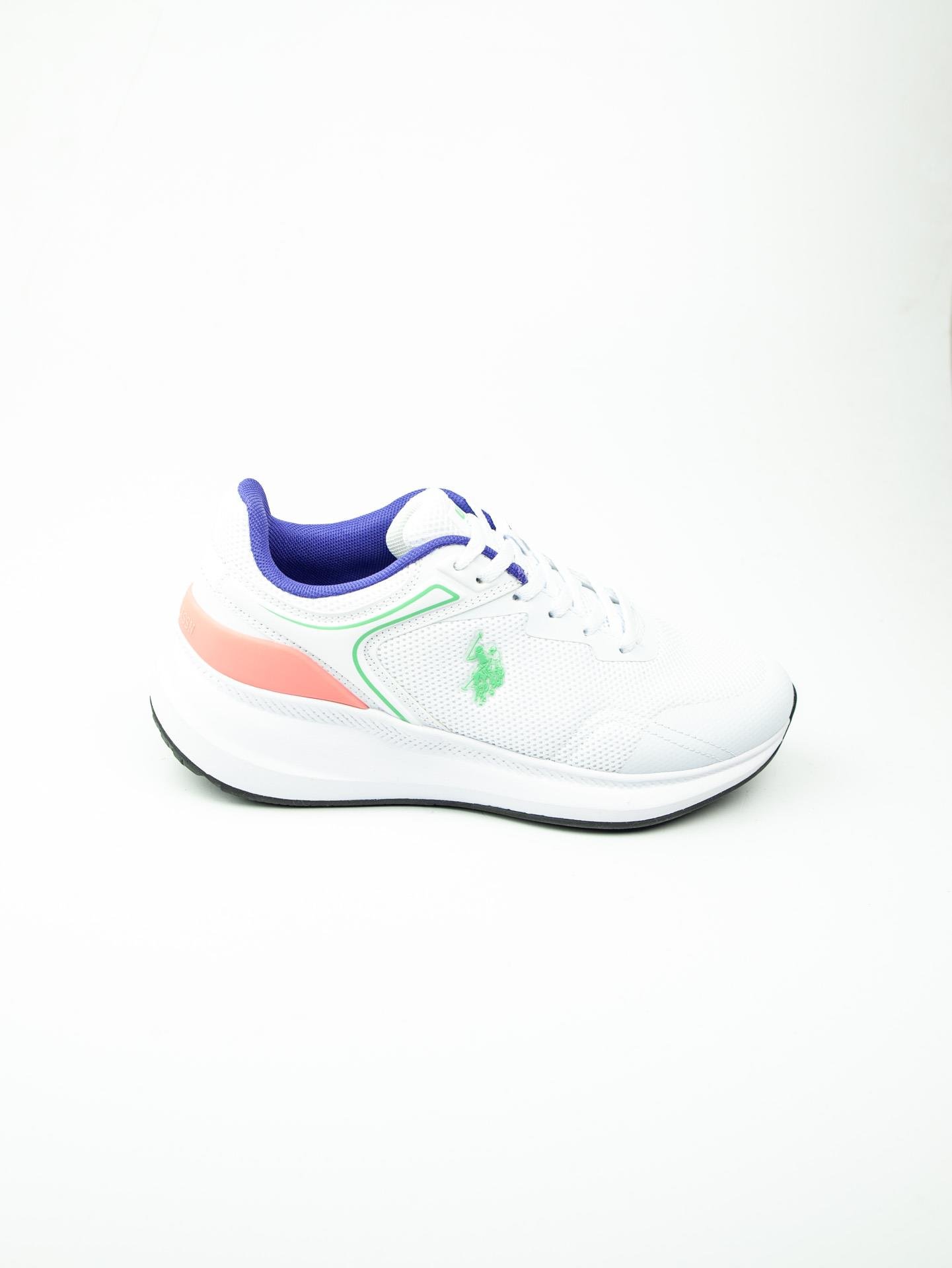 U. S. Polo Assn 101502086 PASIFIC WMN 4FX Beyaz Kadın Koşu Ayakkabısı