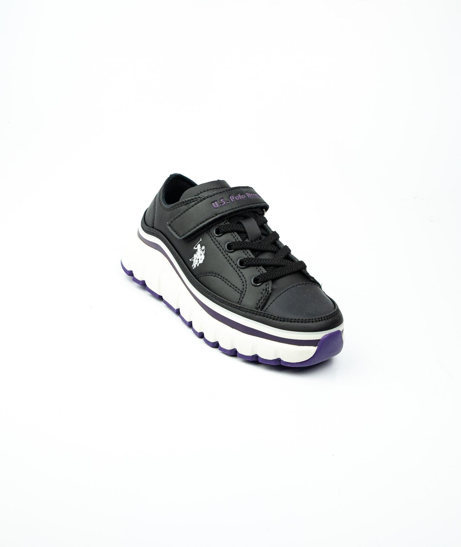 U.S. Polo Assn. KENTA JR 5PR Siyah Kız Çocuk Sneaker