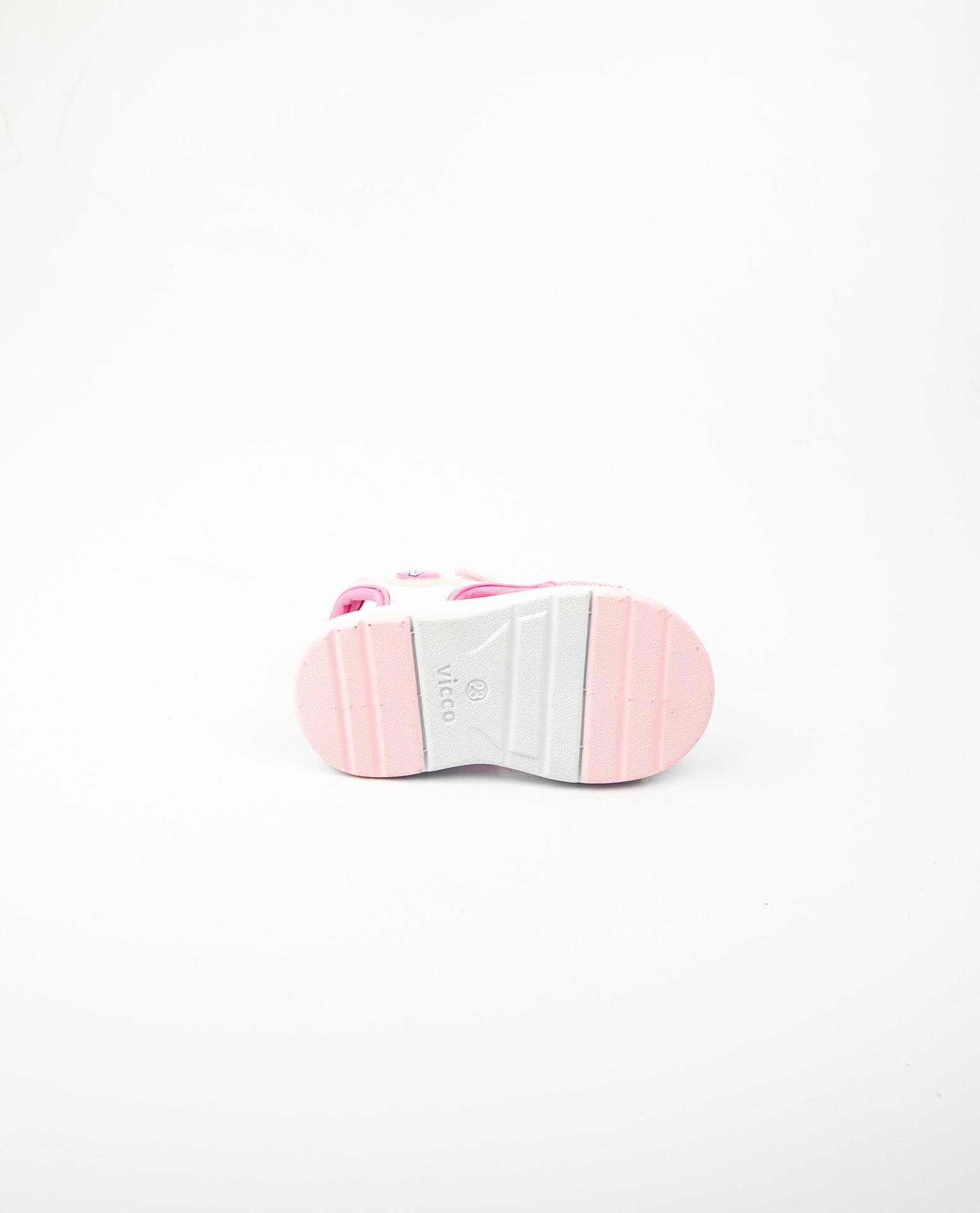 Vicco 321. B24Y. 210 Mocha Pembe Kız Bebek Sandalet 