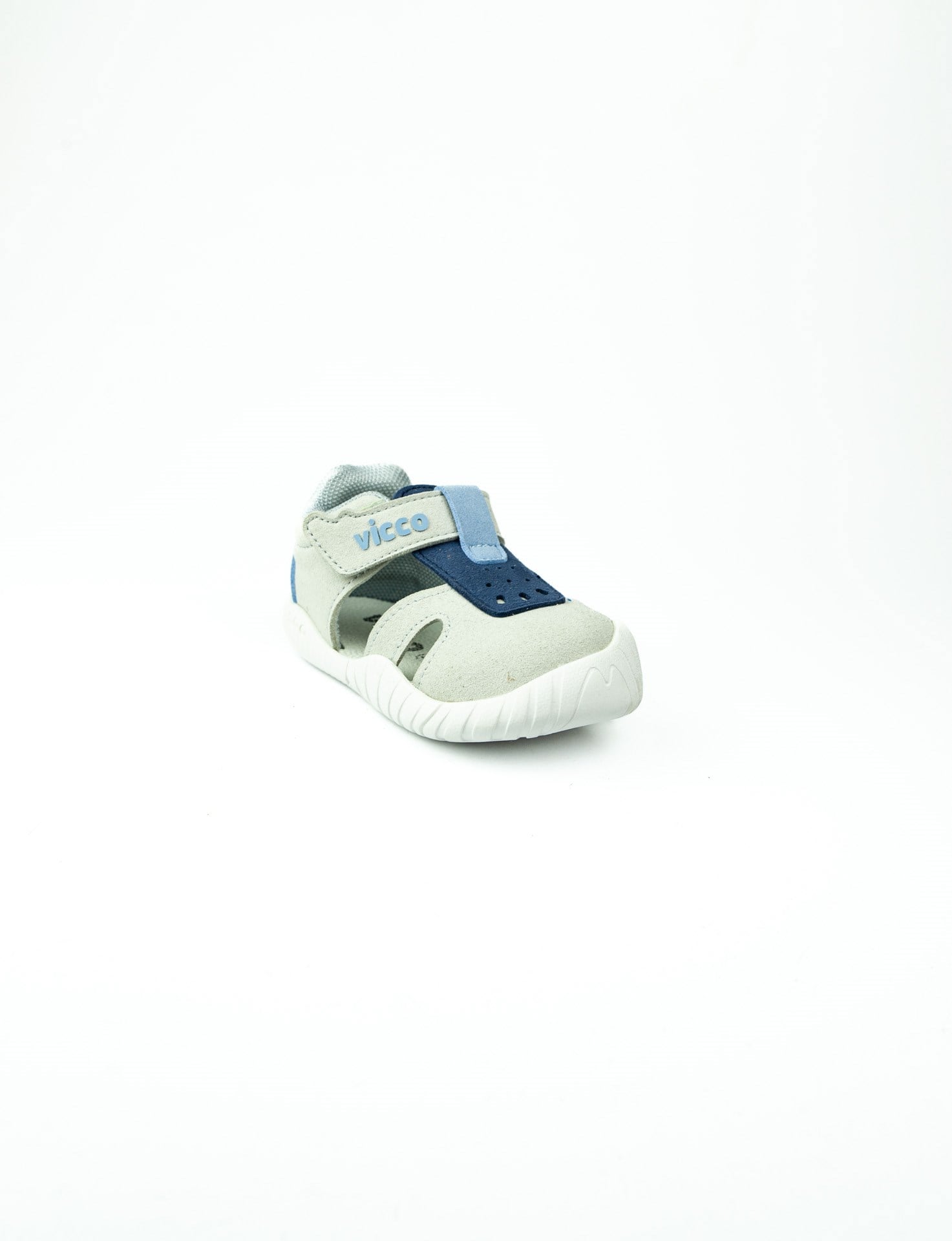 Vicco 950. E26Y. 189 Puko Gri İlk Adım Erkek Bebek Sandalet