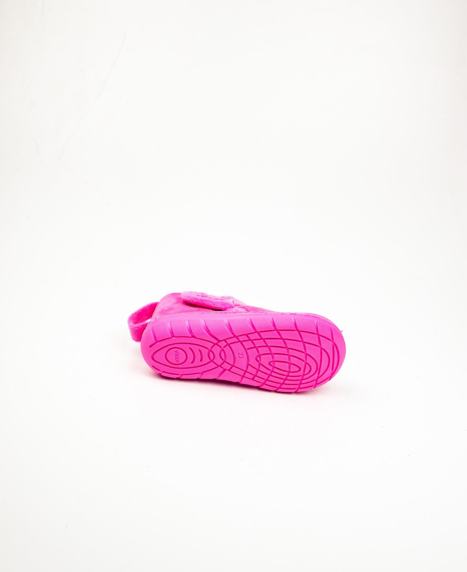 Vicco 959. B23K. 404 Fluff Fuşya Bebek Panduf 