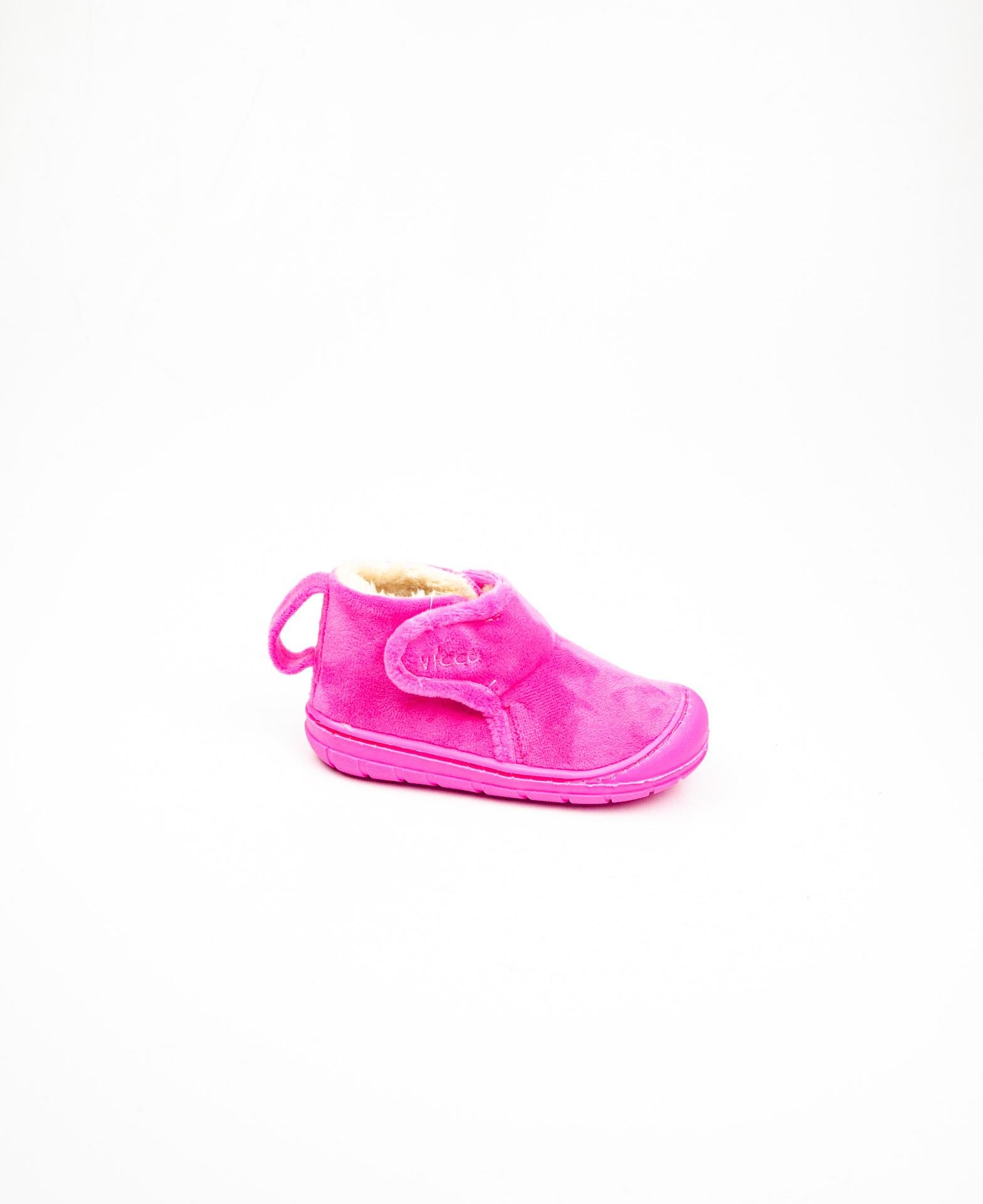 Vicco 959. B23K. 404 Fluff Fuşya Bebek Panduf 