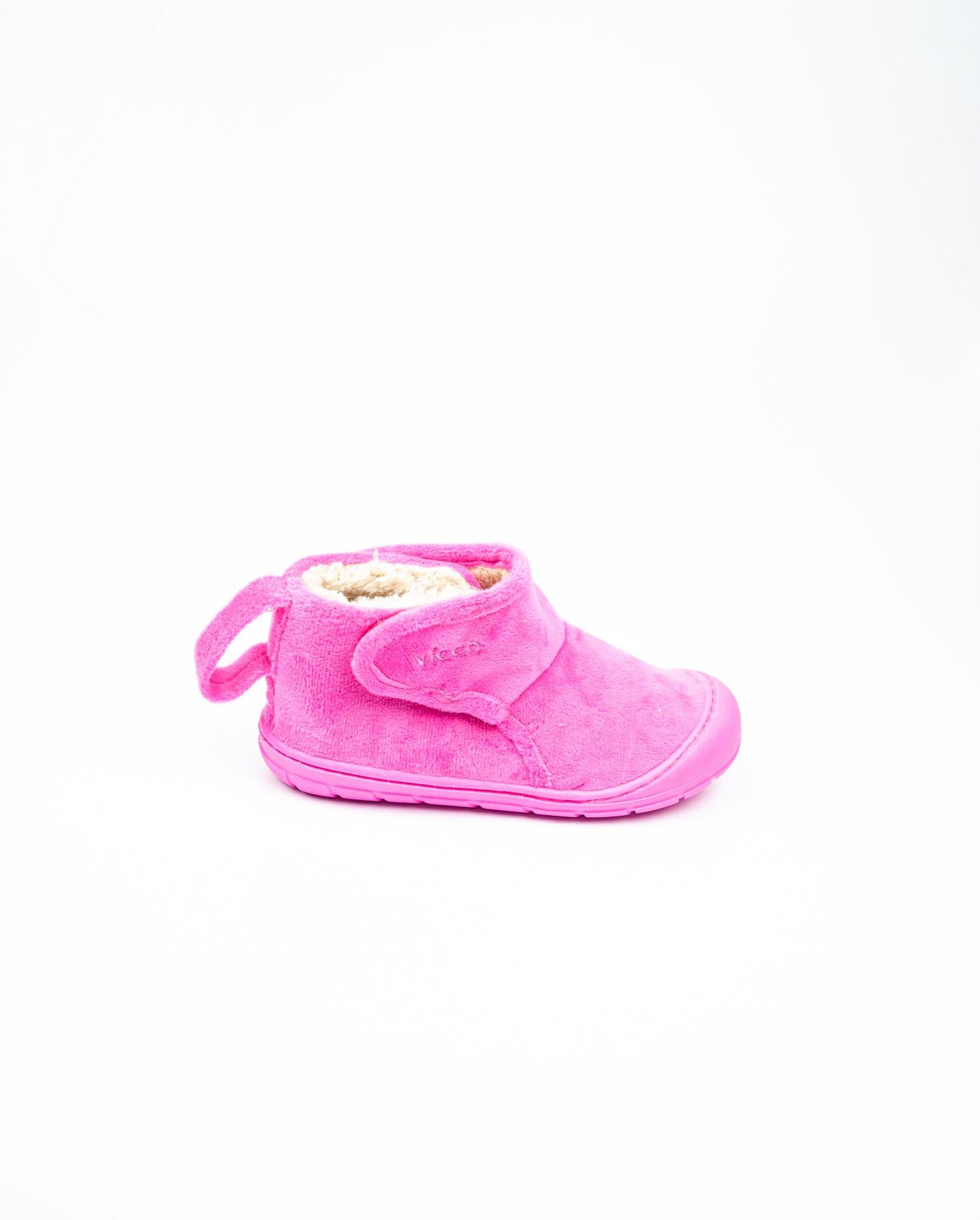 Vicco 959. P23K. 404 Fluff Fuşya Kız Çocuk Panduf 