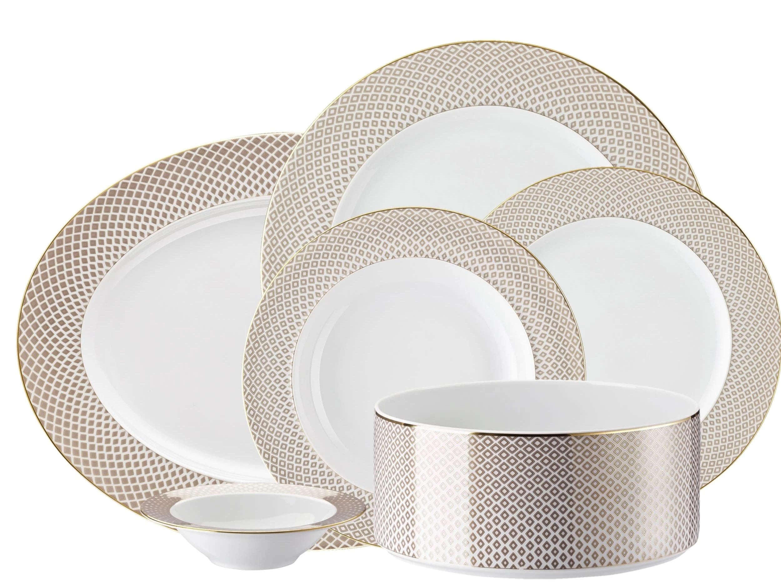 CARREAU BEİGE 51 PARÇA