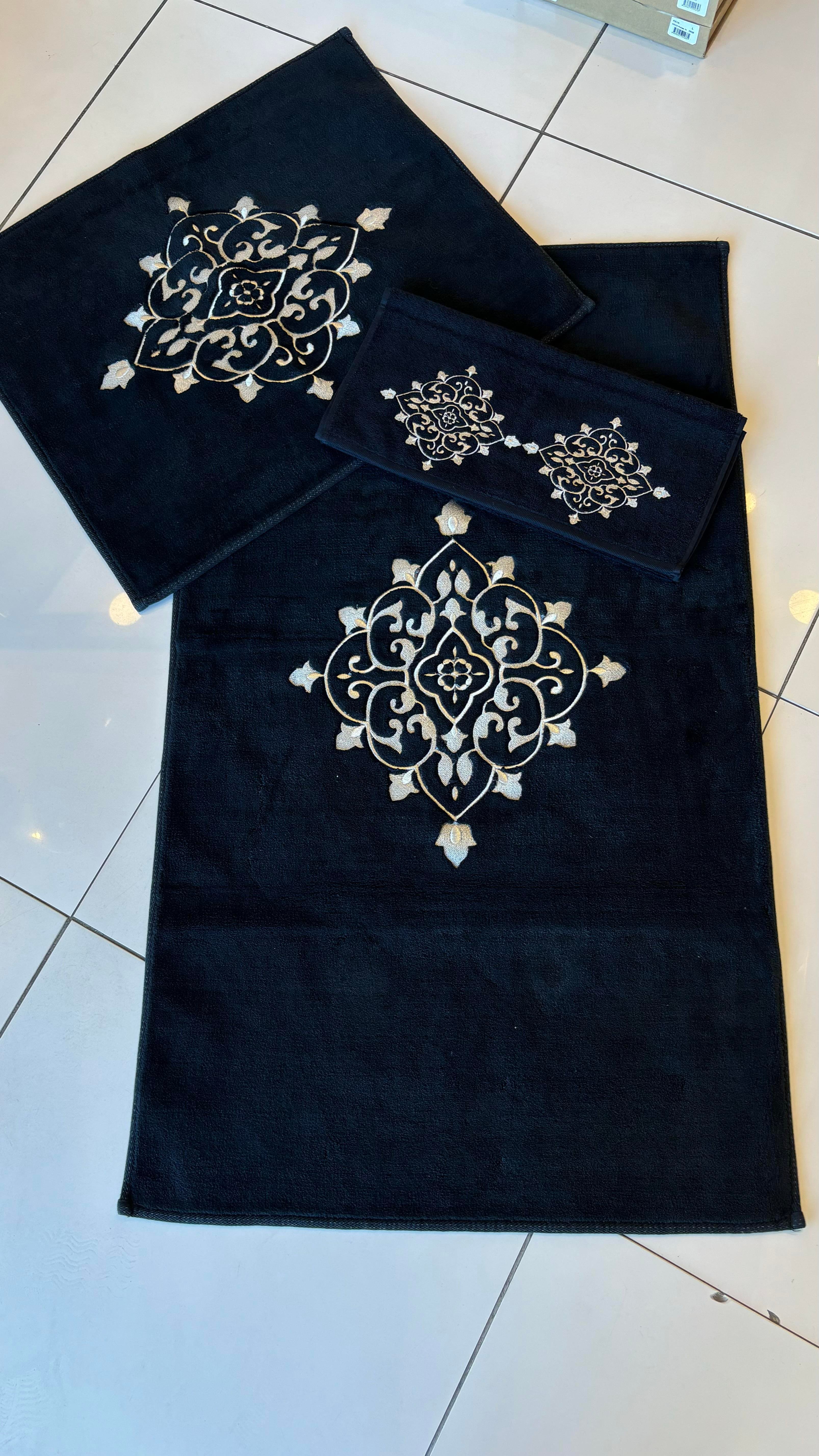 Lalezar Gümüş 3lü Paspas Takımı 