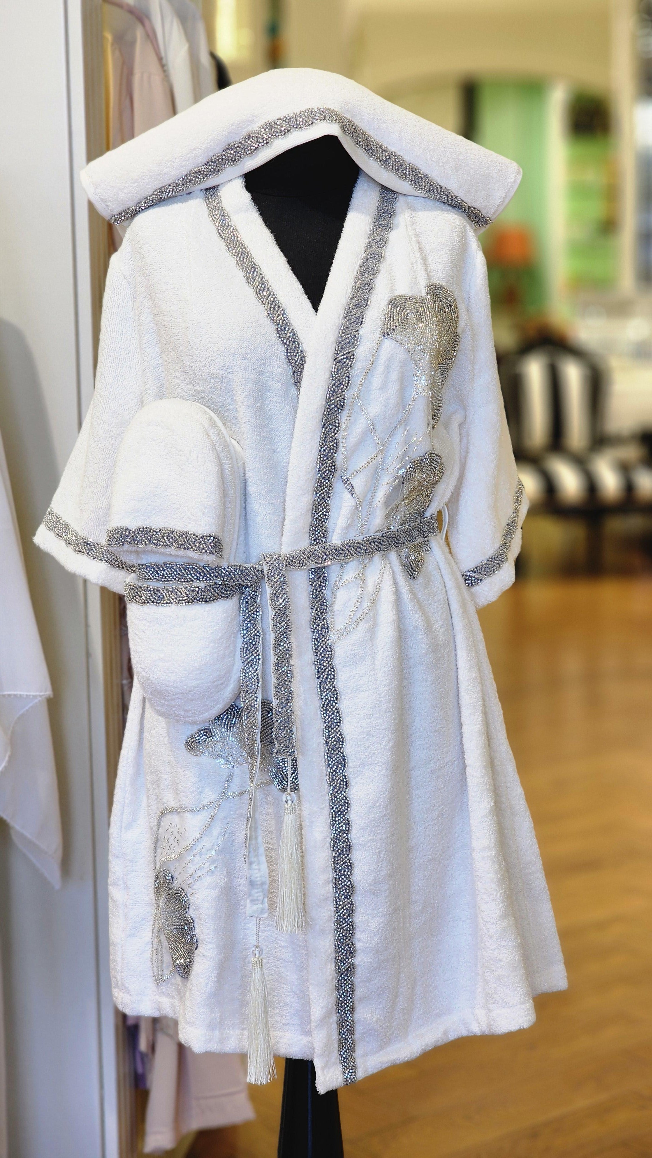 Mila Balayı Bornoz Seti 