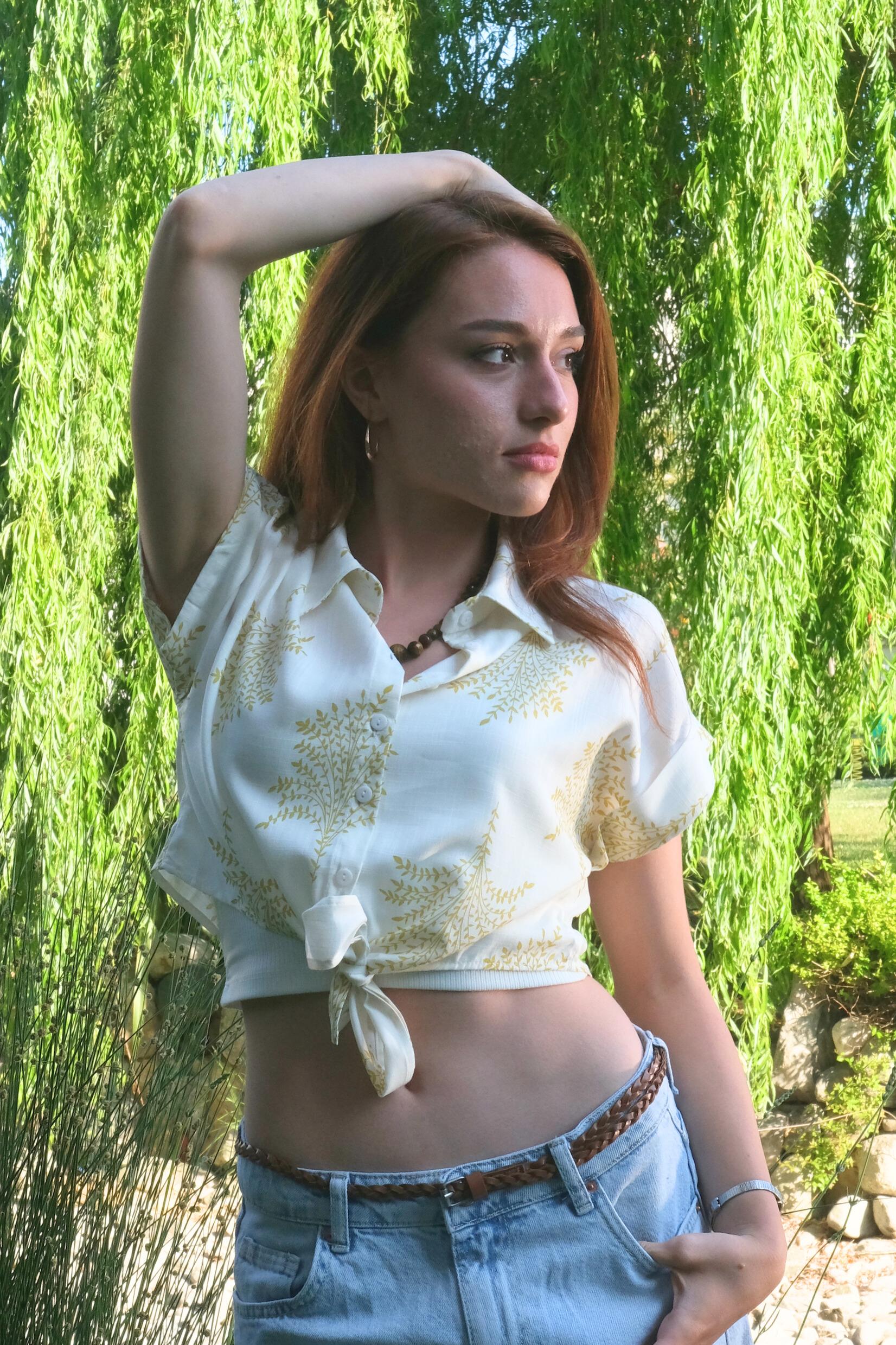 Olive Breeze Gömlek