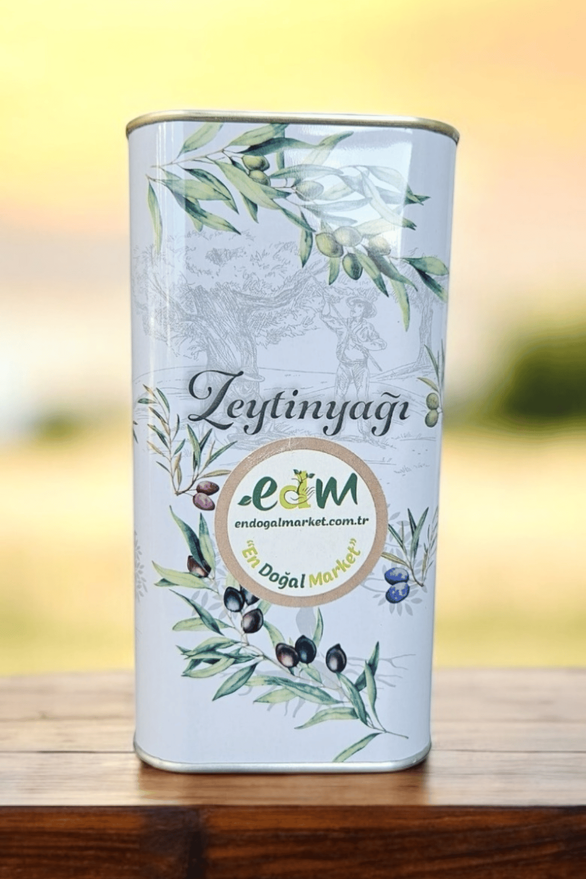 Natural Sızma Teneke Zeytinyağı 5 Lt