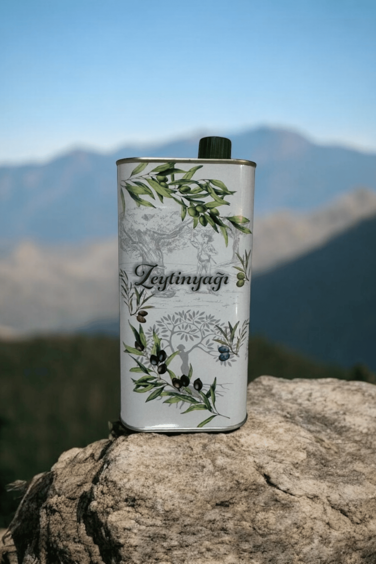Teneke Natural Sızma Zeytinyağı 1 Lt