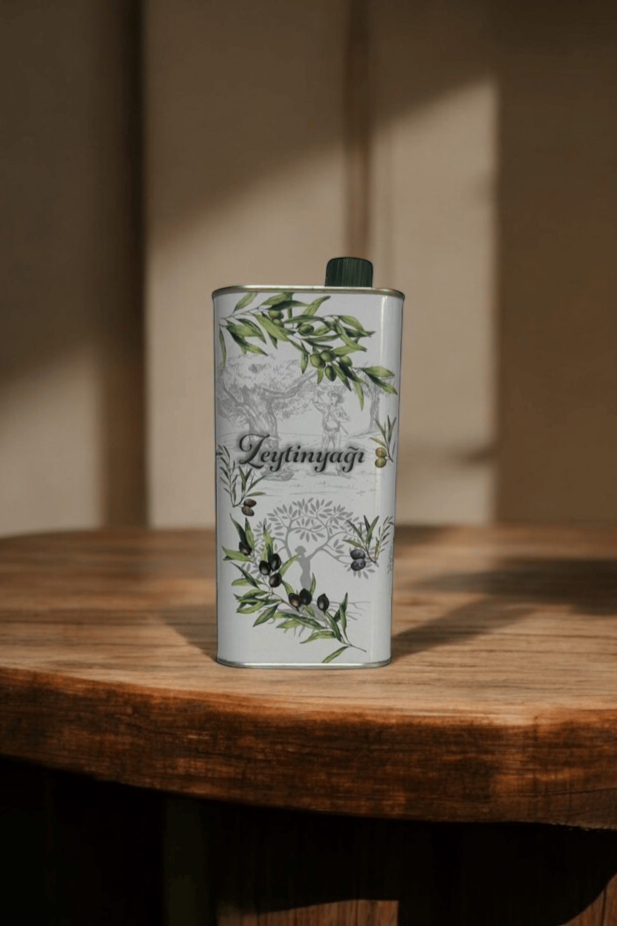 Teneke Natural Sızma Zeytinyağı 1 Lt