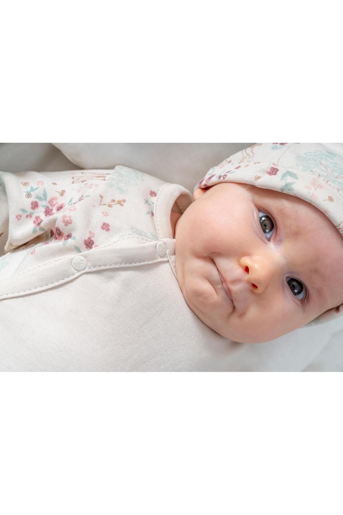 Organik Ceylan Kız Bebek Tulum
