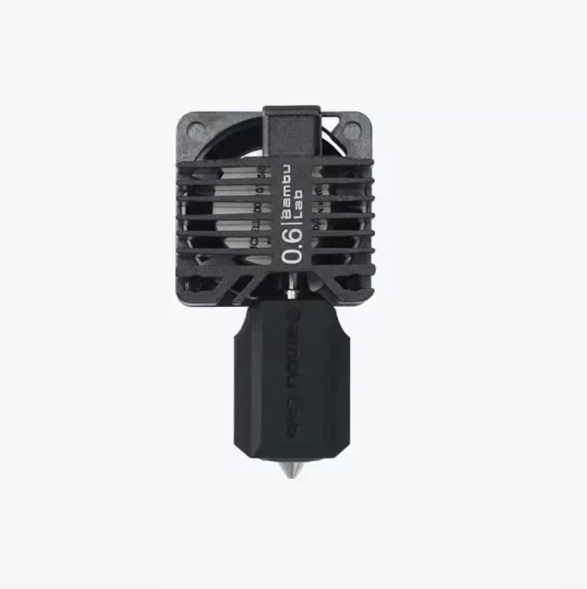 Bambu Lab X1 Serisi 0.6mm Hotend Seti - Sertleştirilmiş Çelik