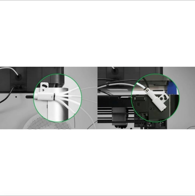 Bambu Lab X1/P1 Uyumlu 4-in-1 PTFE Adapter