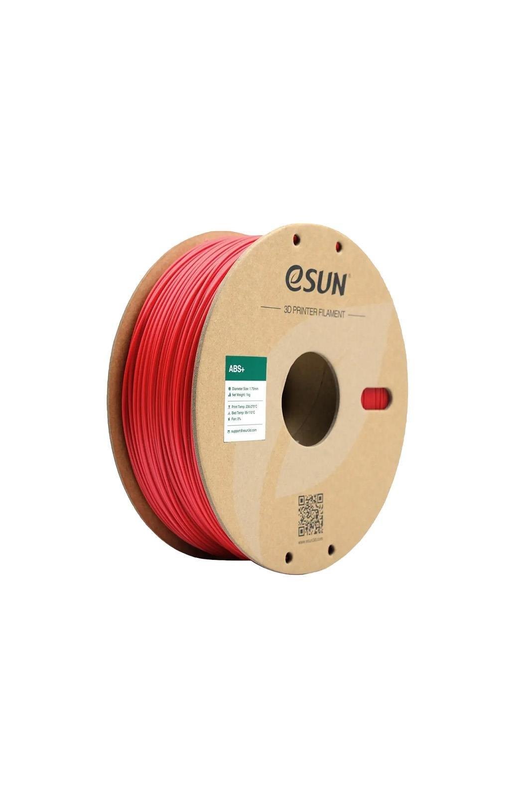 Esun ABS+ Filament Red