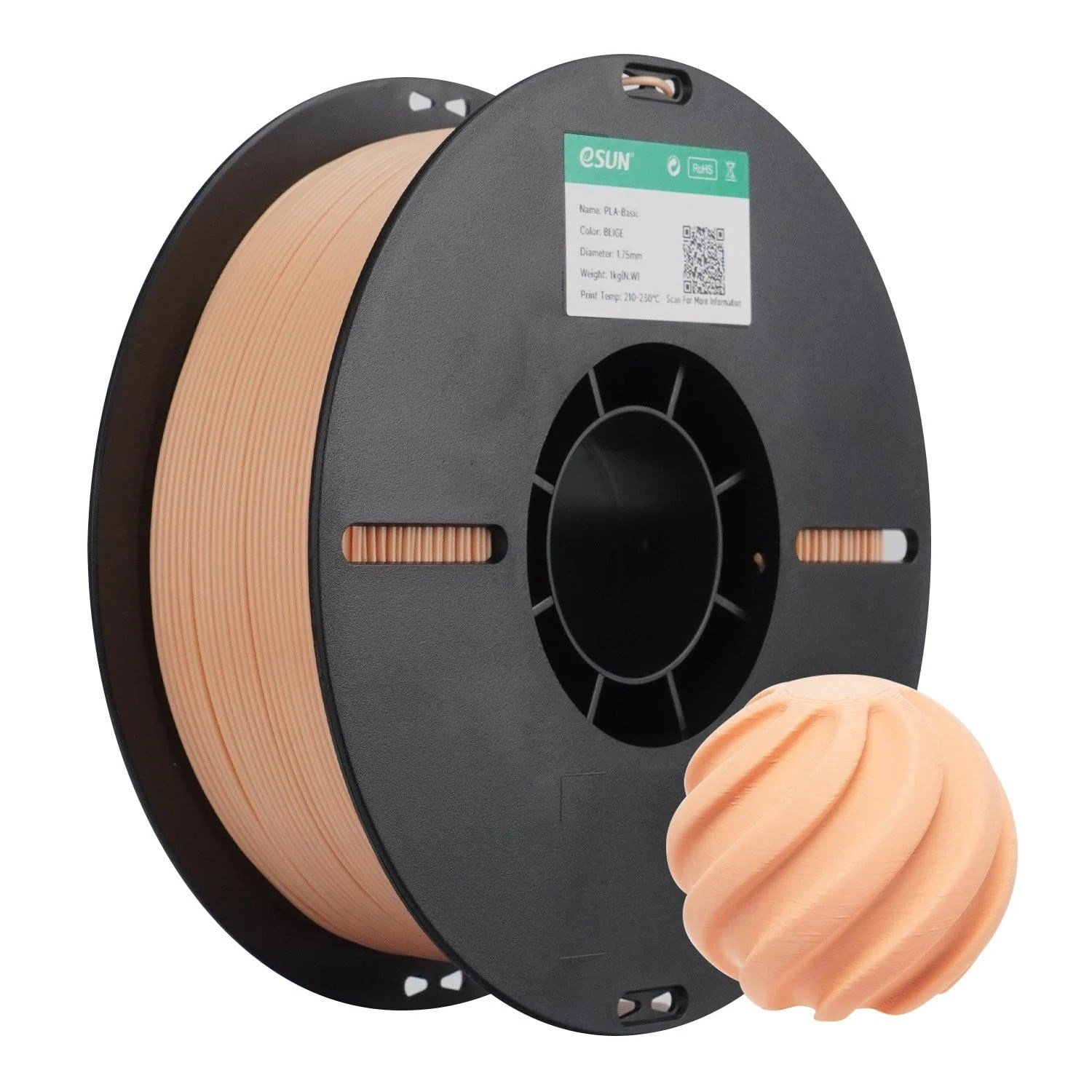 eSUN PLA Basic beıge Filament 1.75mm 1kg