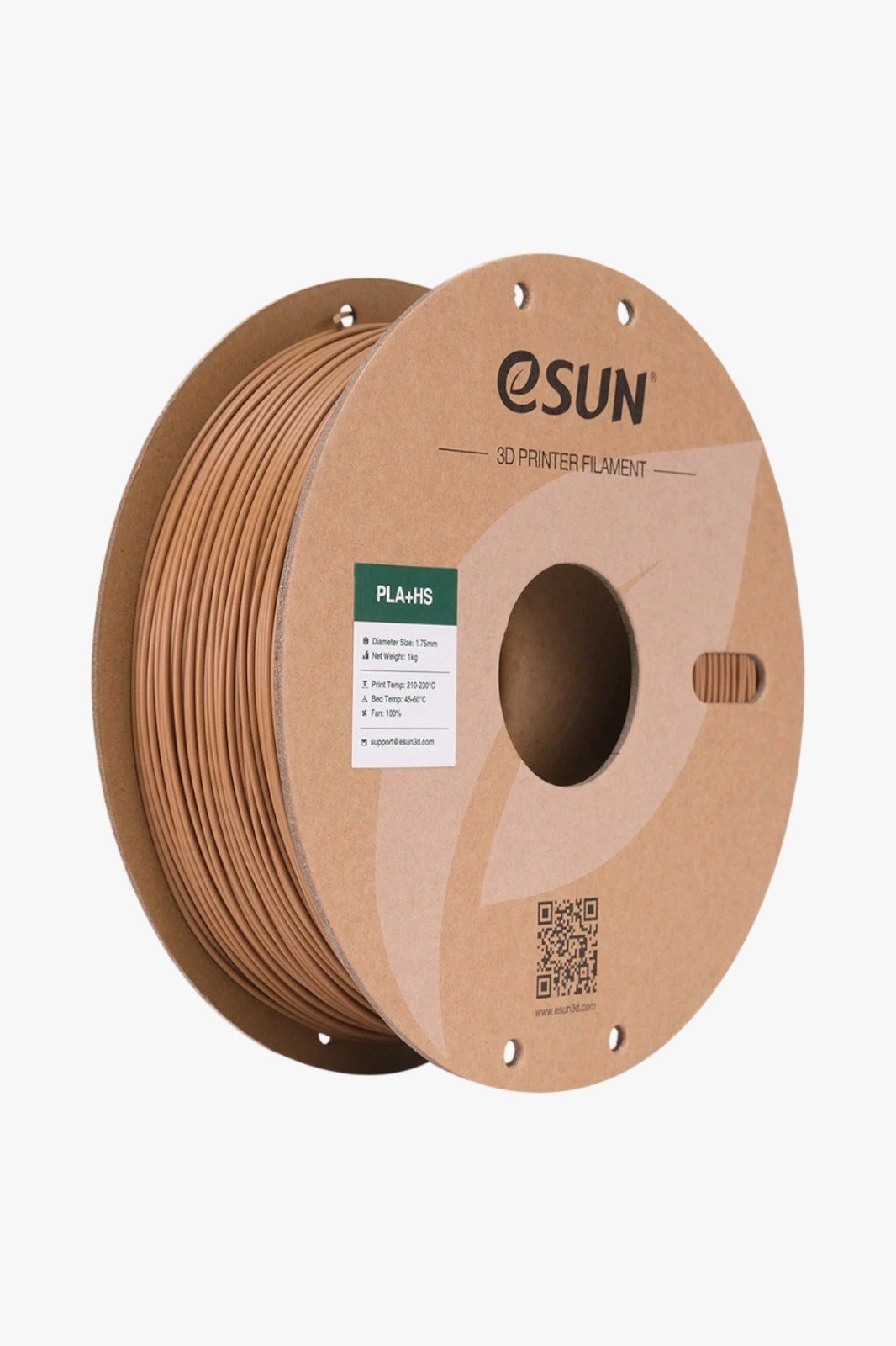 eSUN PLA+HS Açık Kahverengi Filament 1.75mm 1kg