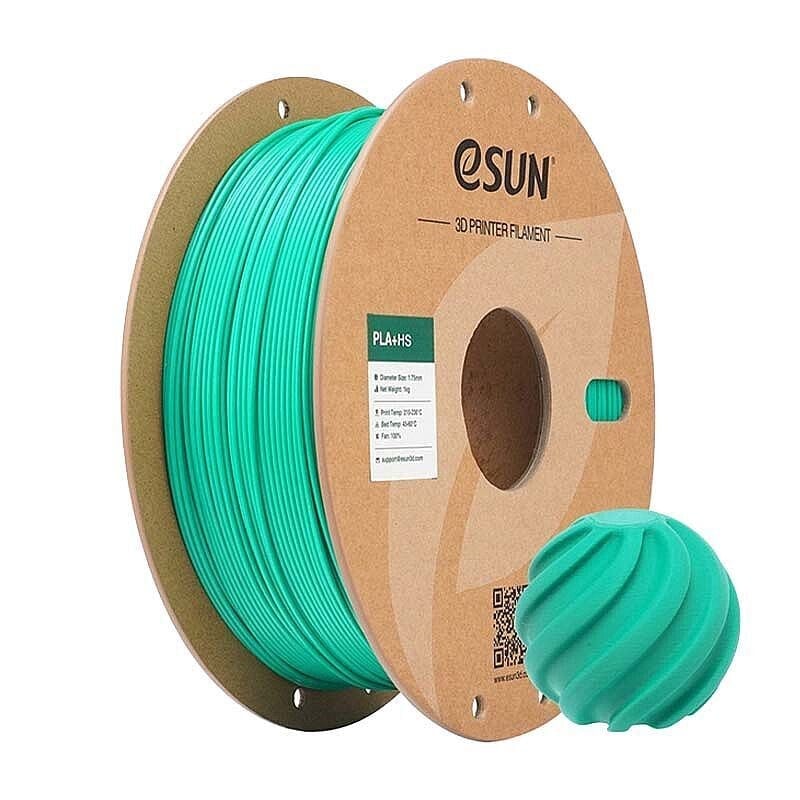 eSUN PLA+HS Jade Green Filament 1.75mm 1kg