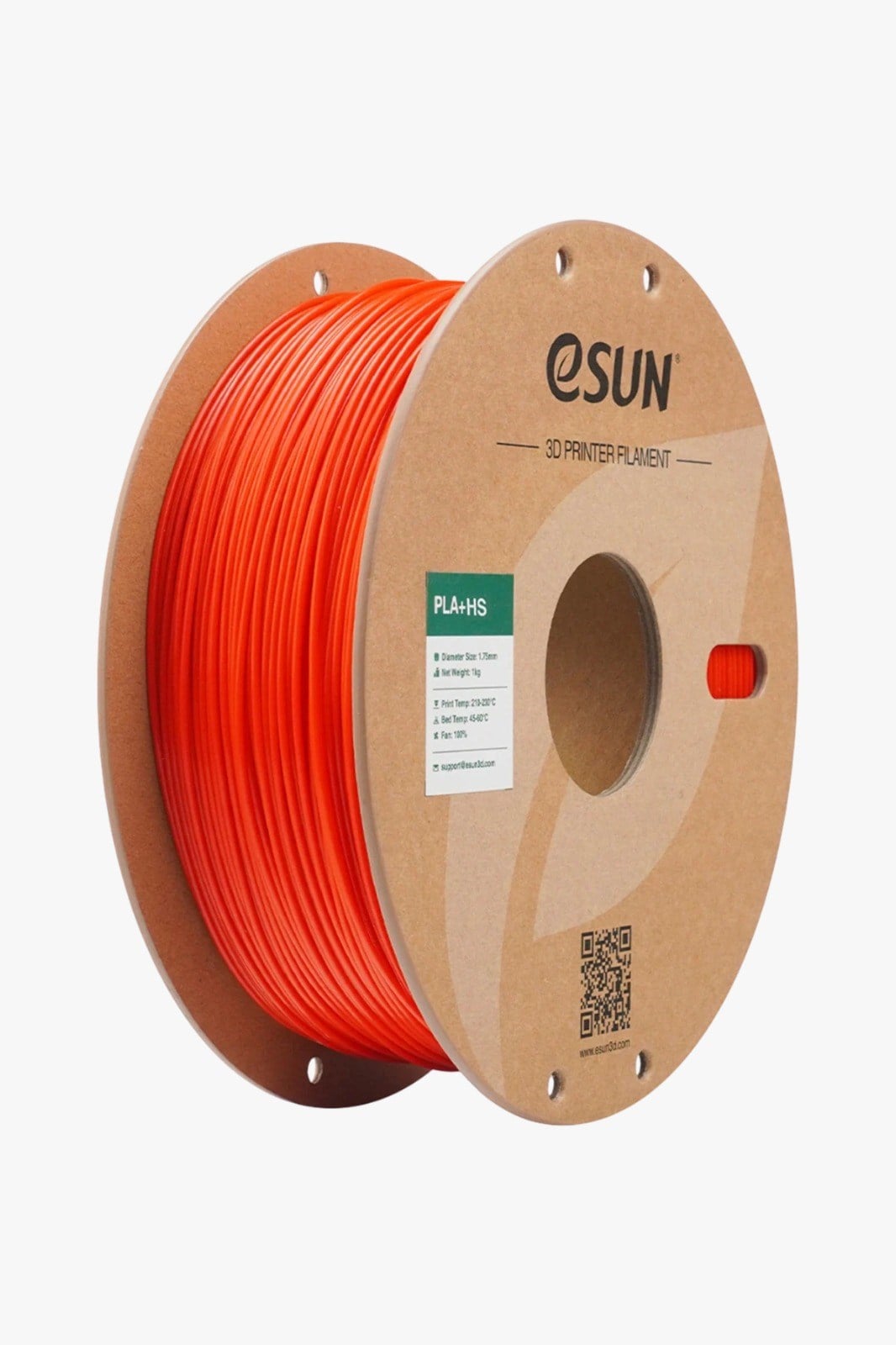 eSUN PLA+HS RGB Red Filament 1.75mm 1kg