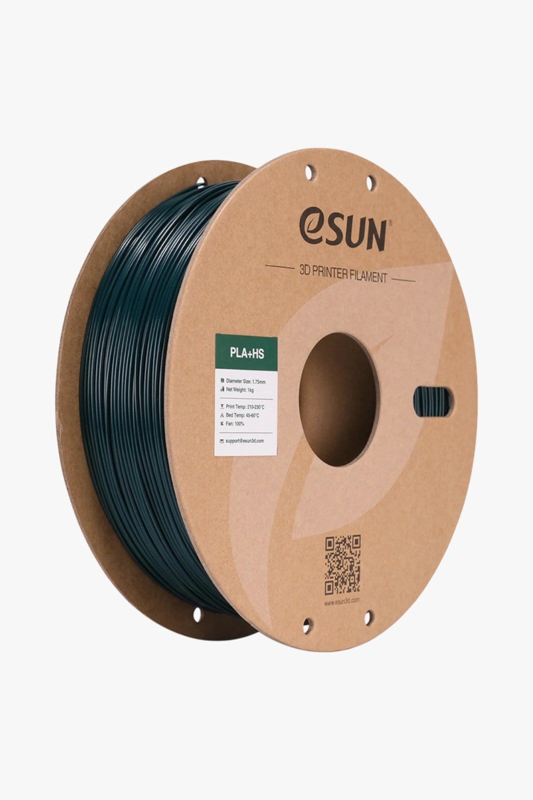 eSUN PLA+HS Yeşil Filament 1.75mm 1kg