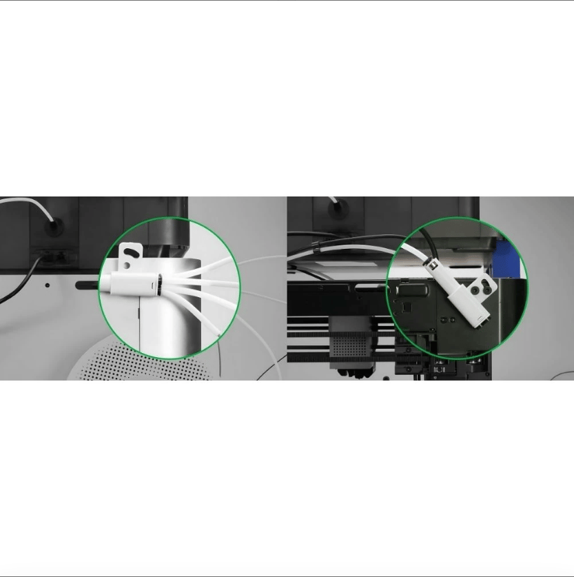 Bambu Lab X1/P1 Uyumlu 4-in-1 PTFE Adapter