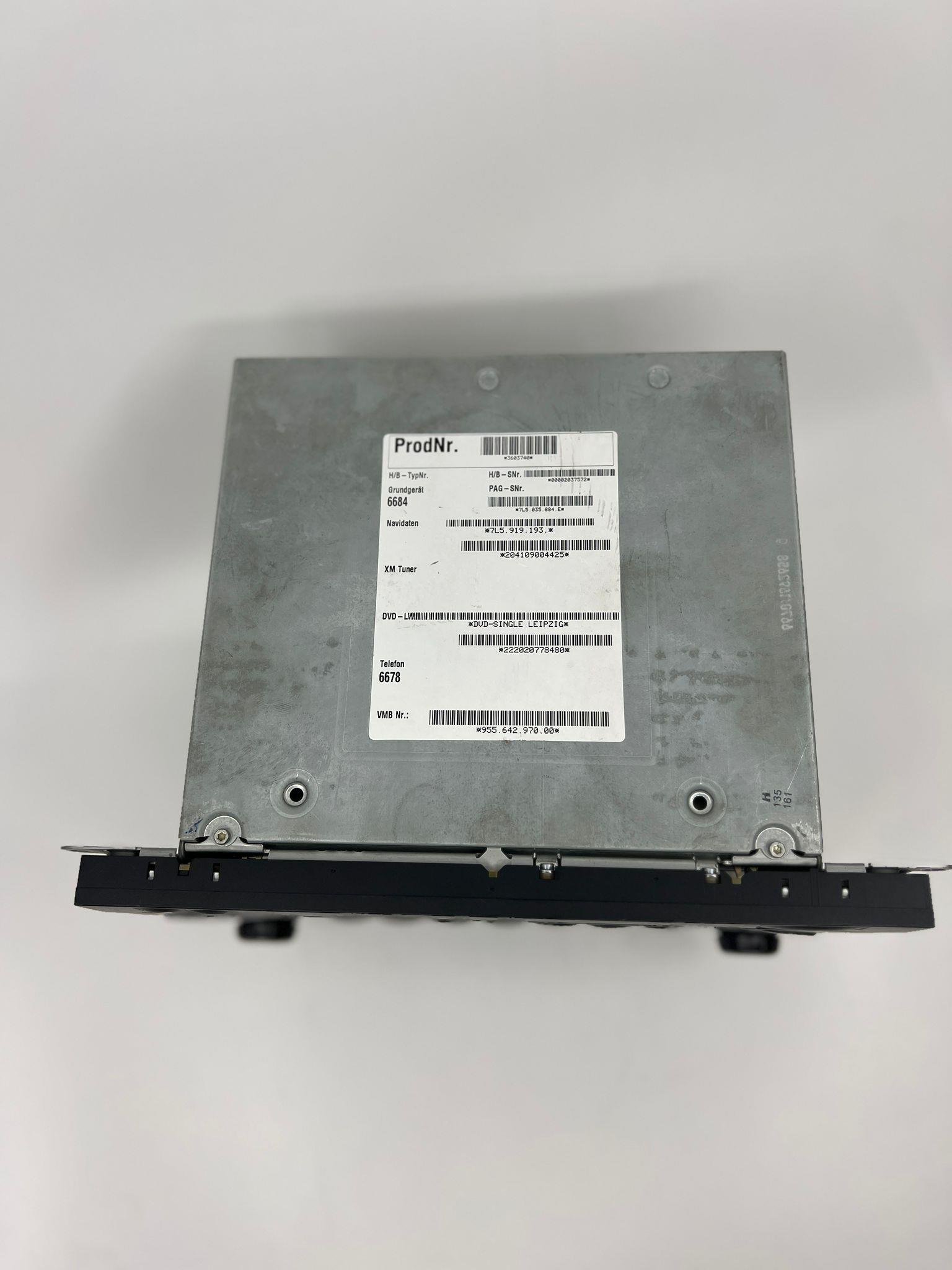 Porsche Cayenne PCM Media Radio