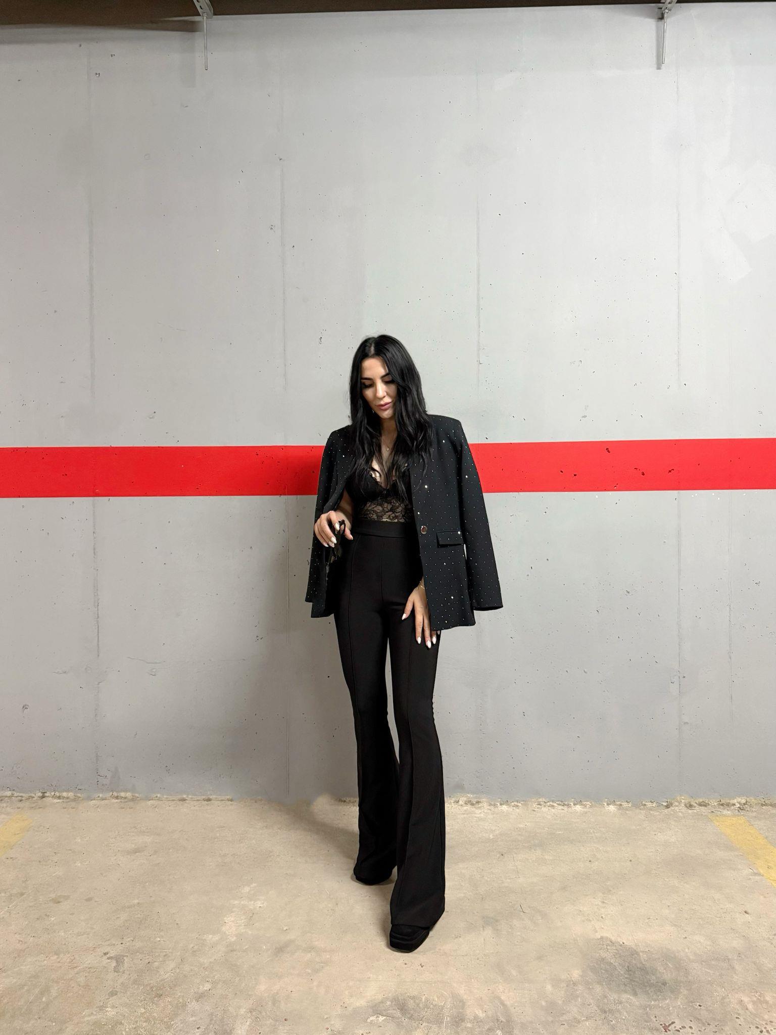 Taşlı Blazer Ceket