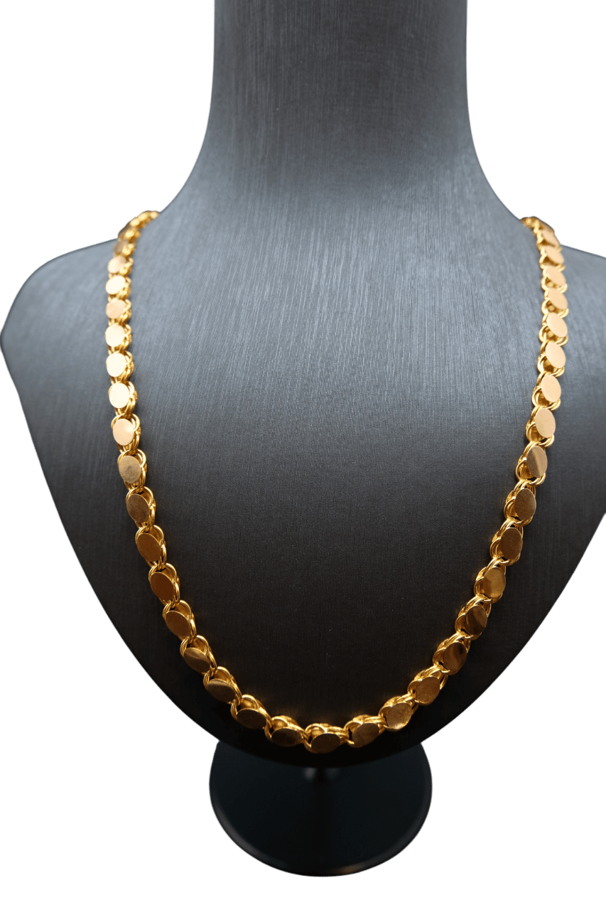 14 AYAR 71CM CİMARLI BAŞAK LARGE KOLYE