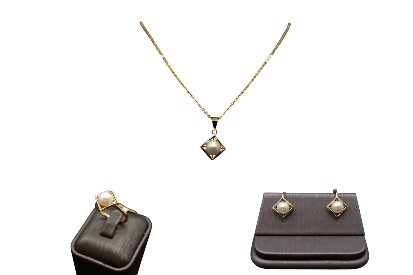 14 AYAR İNCİ DÖRTGEN SET