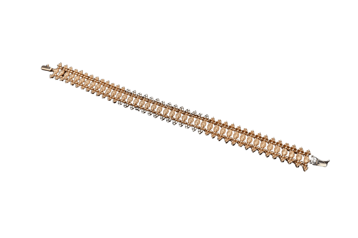16CM ZİRKONTAŞ DİKEN TASARIM ÖZEL BİLEKLİK