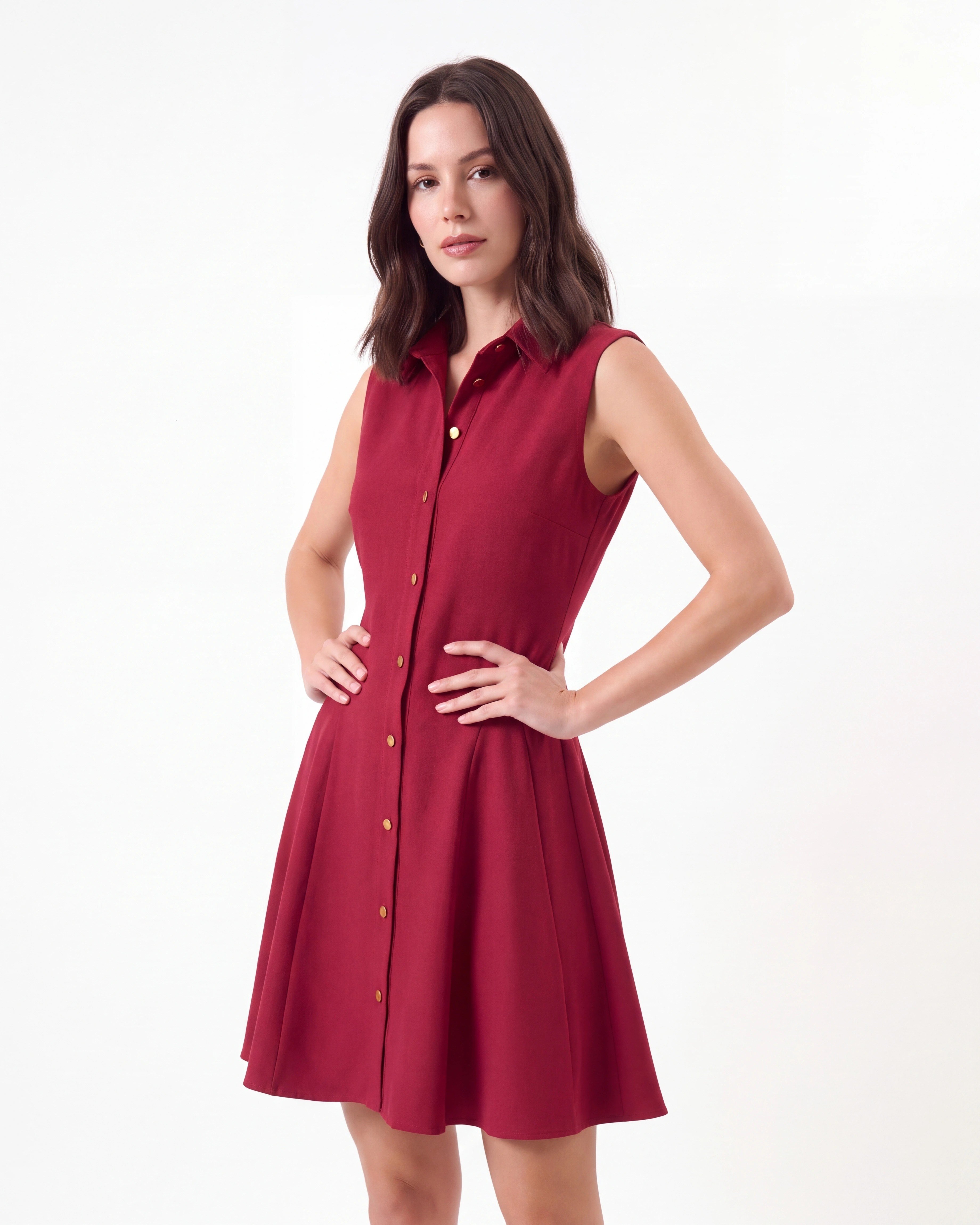 Bordo Elbise