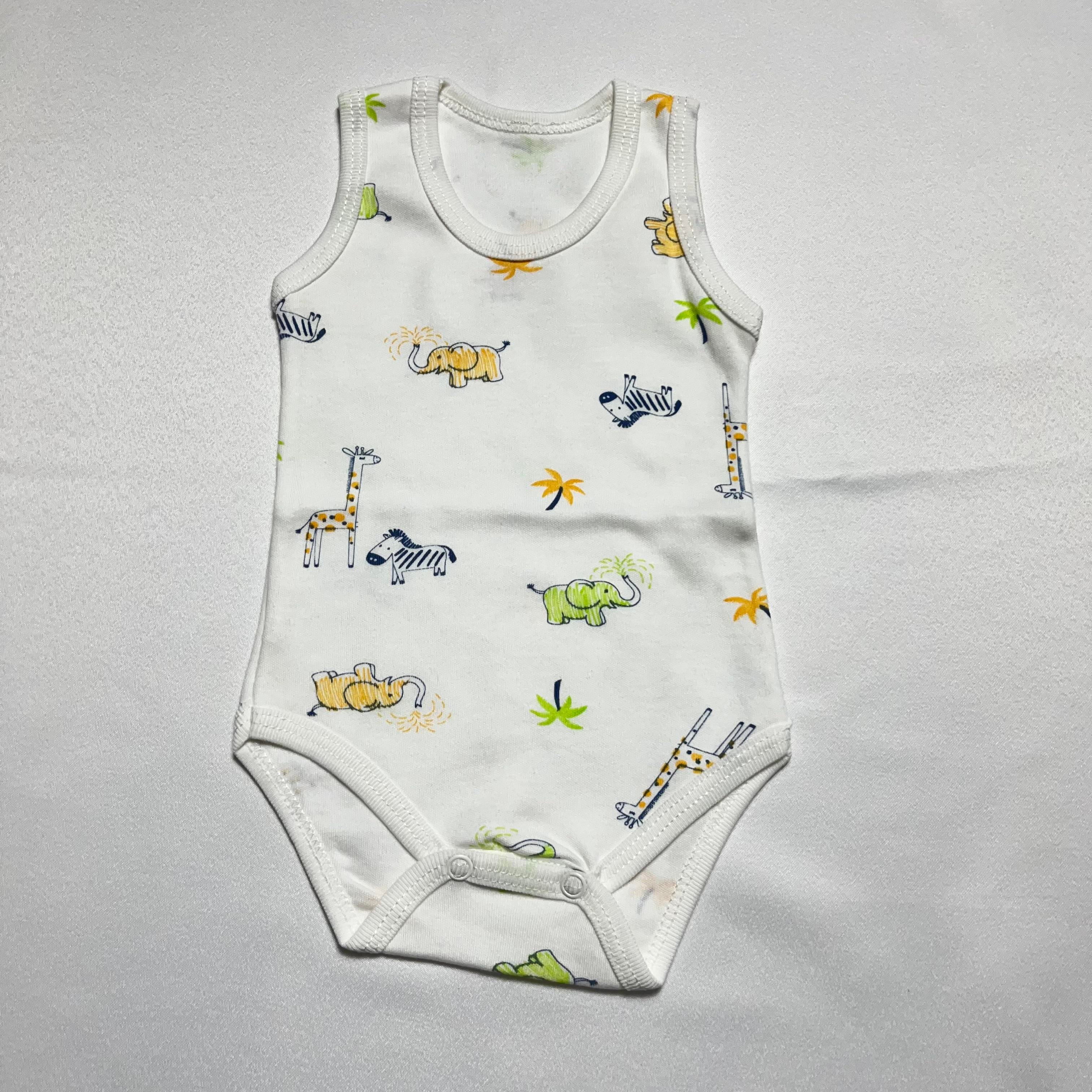 Zebra fil desenli çıtçıtlı zıbın 