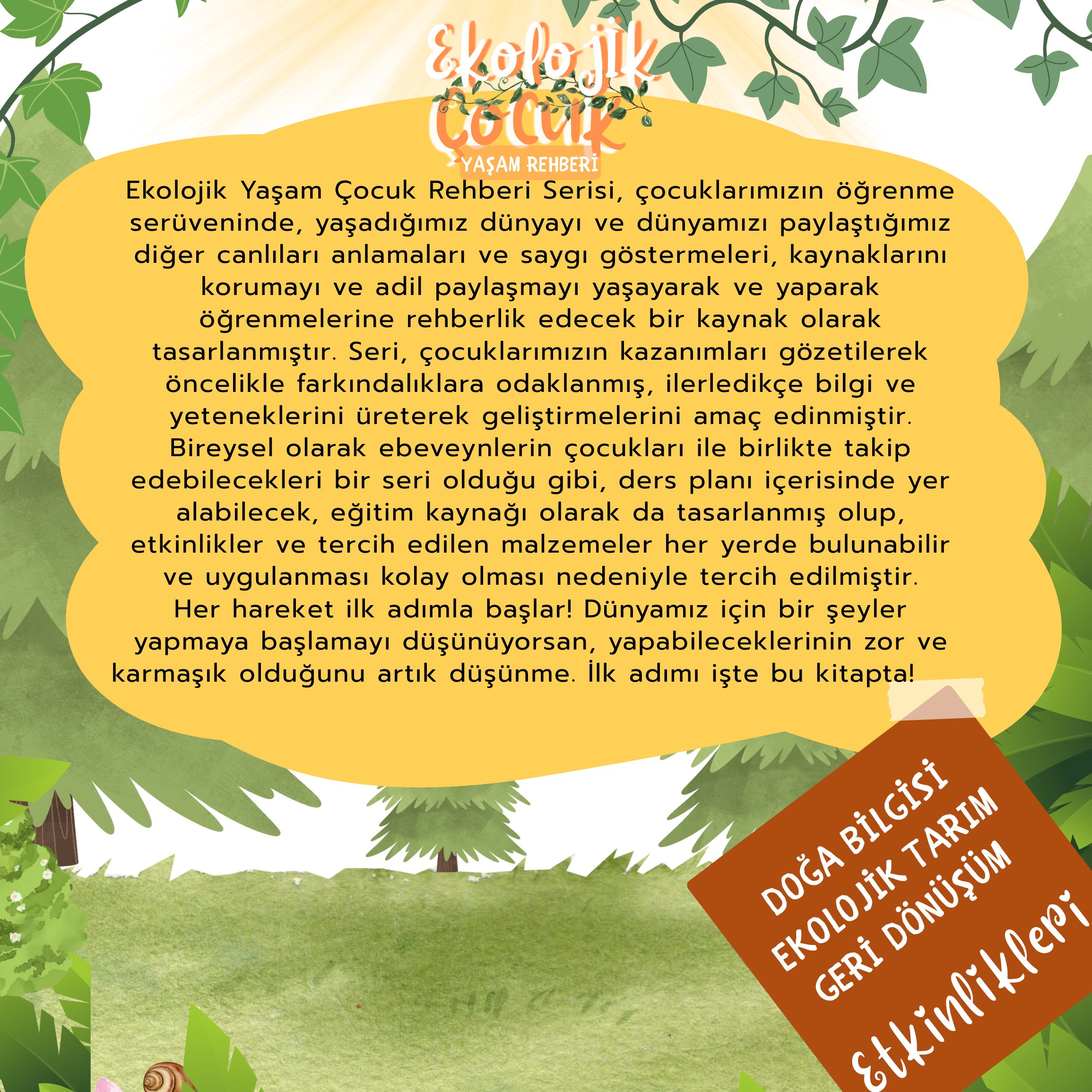 Ekolojik Çocuk Yaşam Rehberi 1