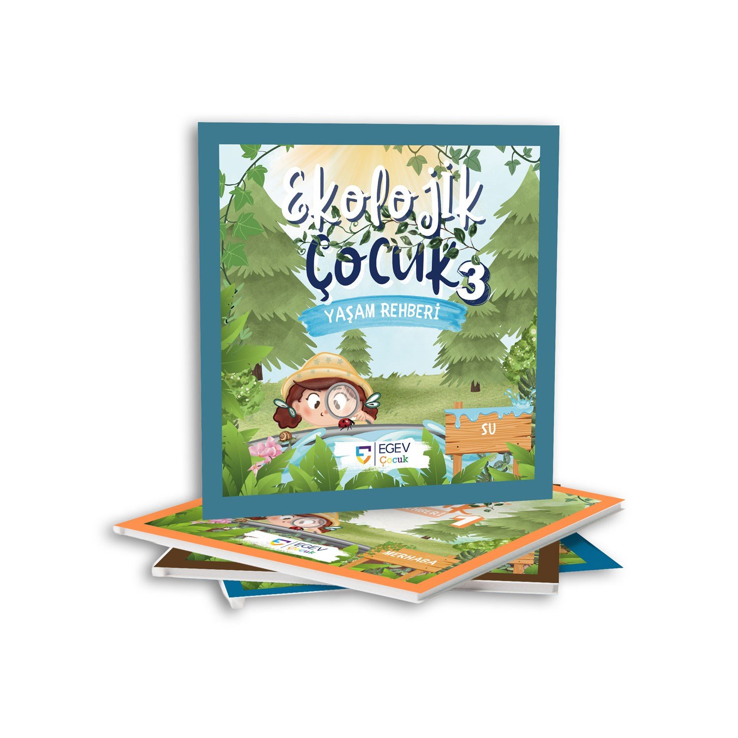 Ekolojik Çocuk Yaşam Rehberi Eğitim Seti (4 Kitap) – Doğa Bilgisi, Geri Dönüşüm ve Etkinlik Kitapları-Aktivite Kitabı