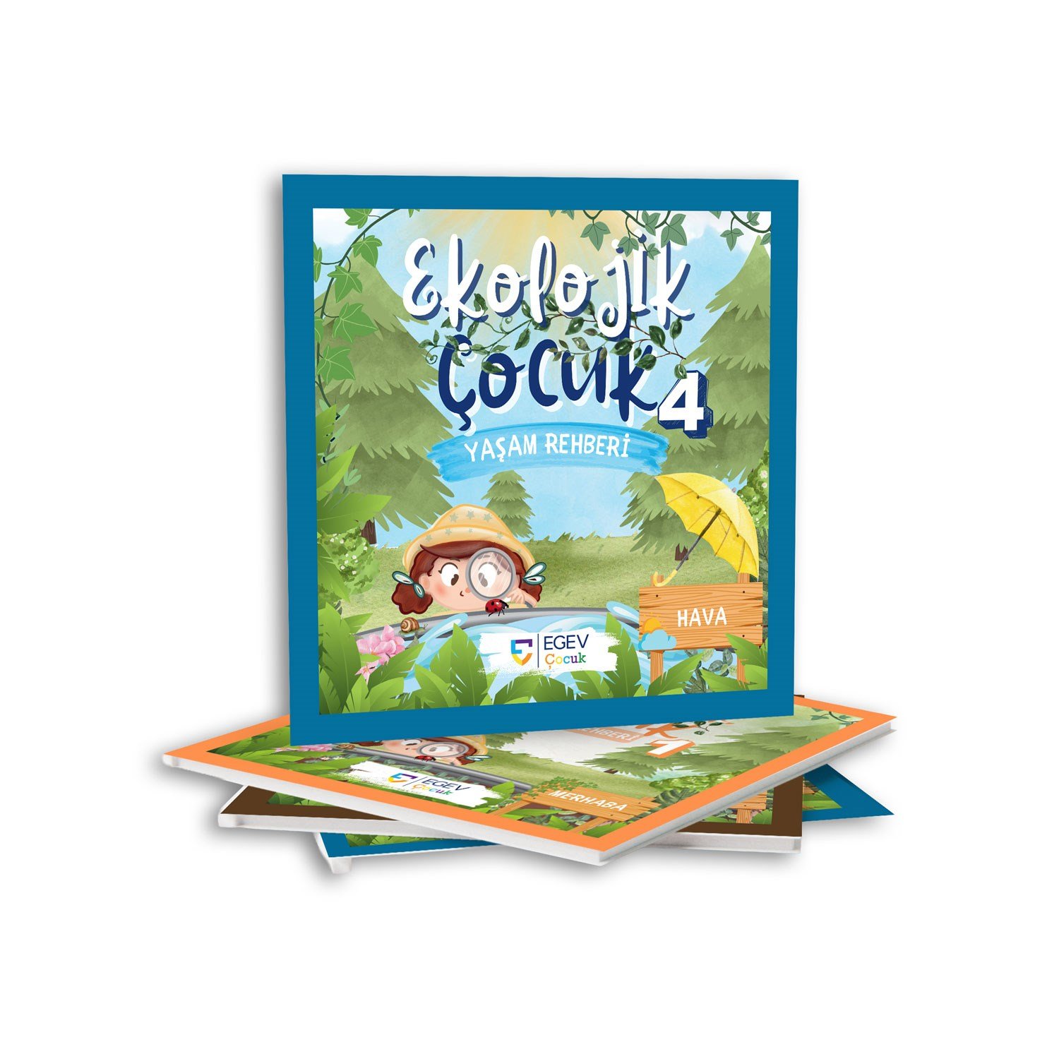 Ekolojik Çocuk Yaşam Rehberi Eğitim Seti (4 Kitap) – Doğa Bilgisi, Geri Dönüşüm ve Etkinlik Kitapları-Aktivite Kitabı