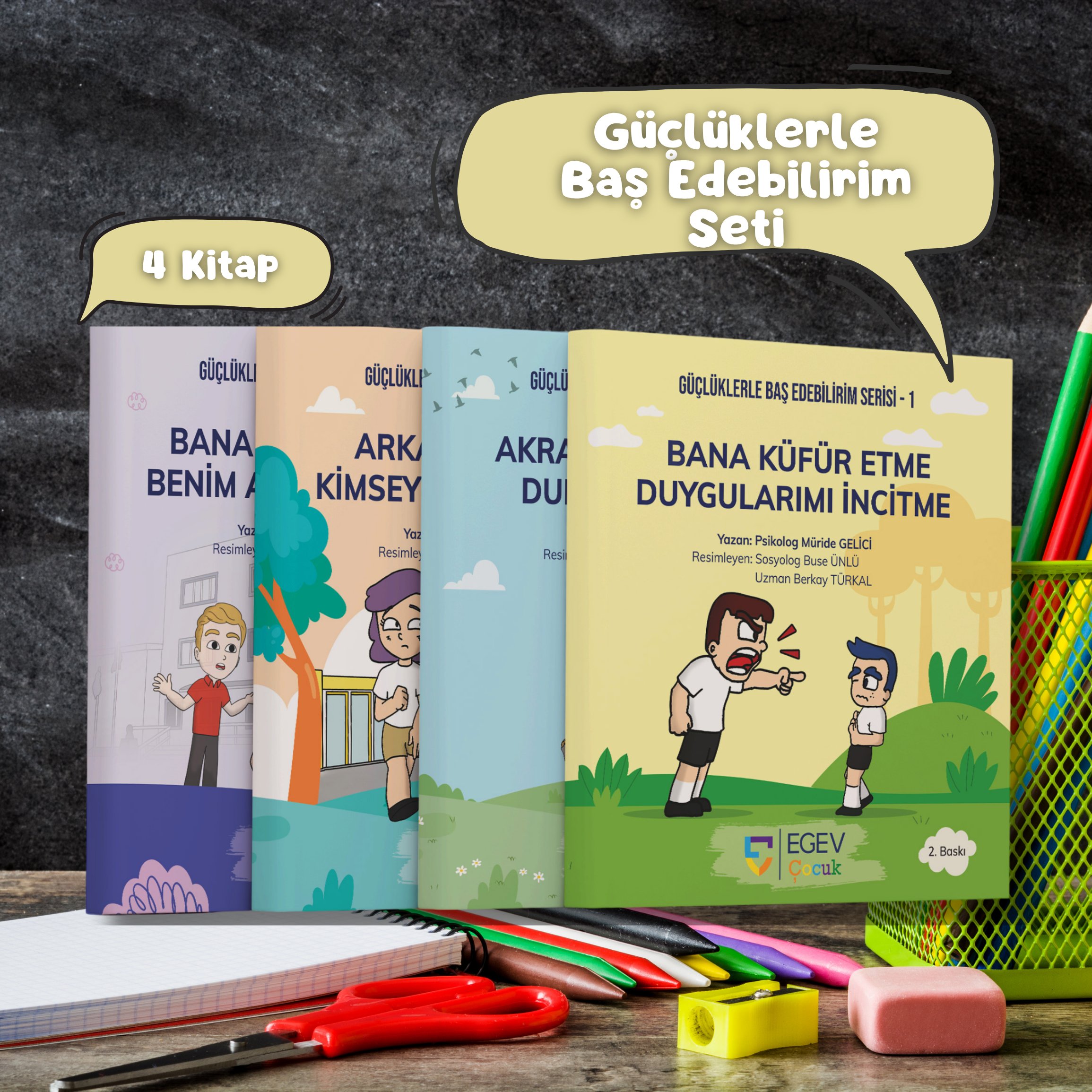 Güçlüklerle Baş Edebilirim Kitap Seti