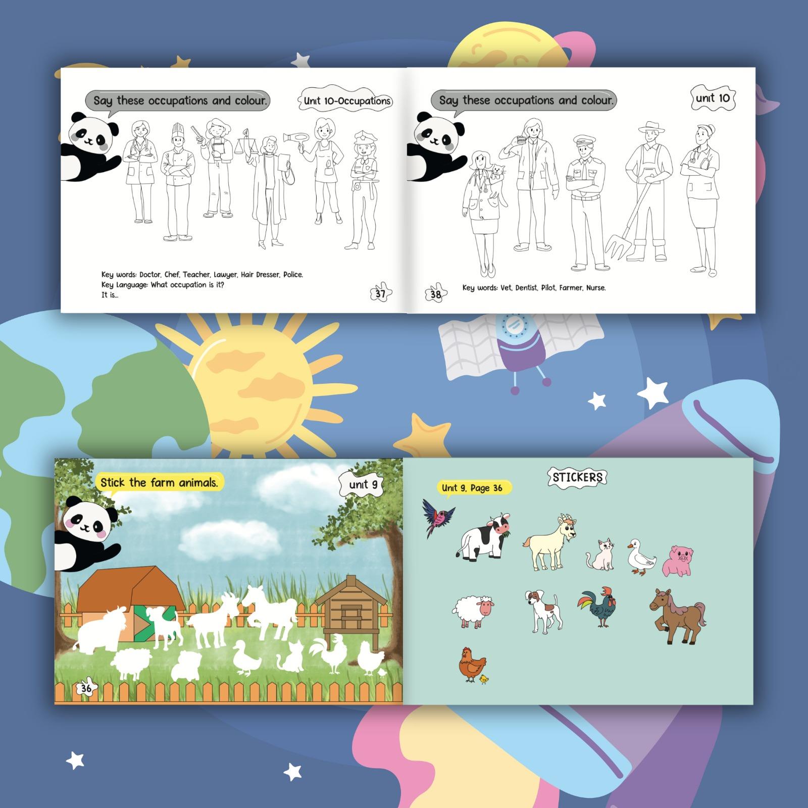 Rising Kids 4 Years Book Set