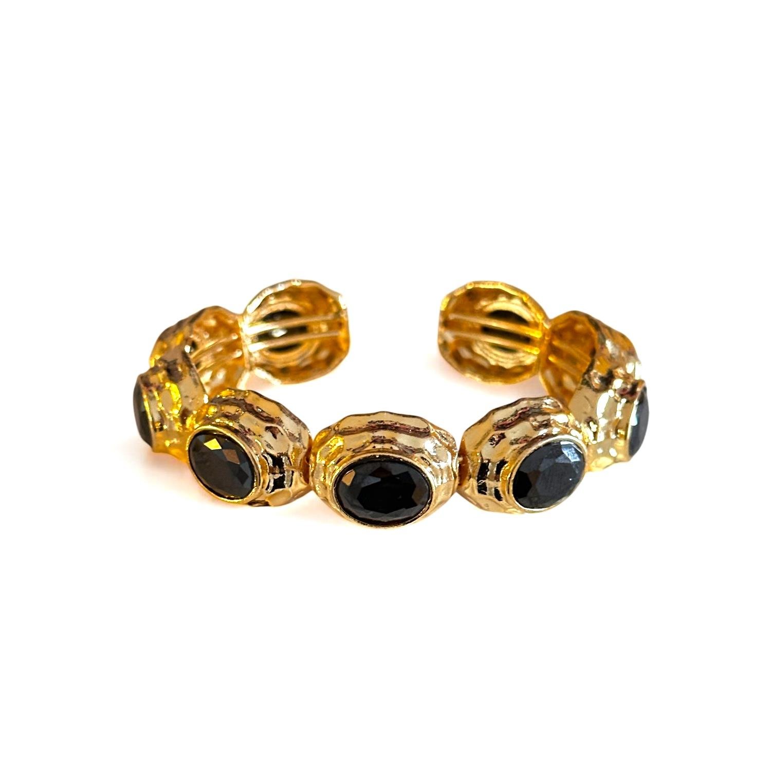 Gloria Black Gold Bileklik