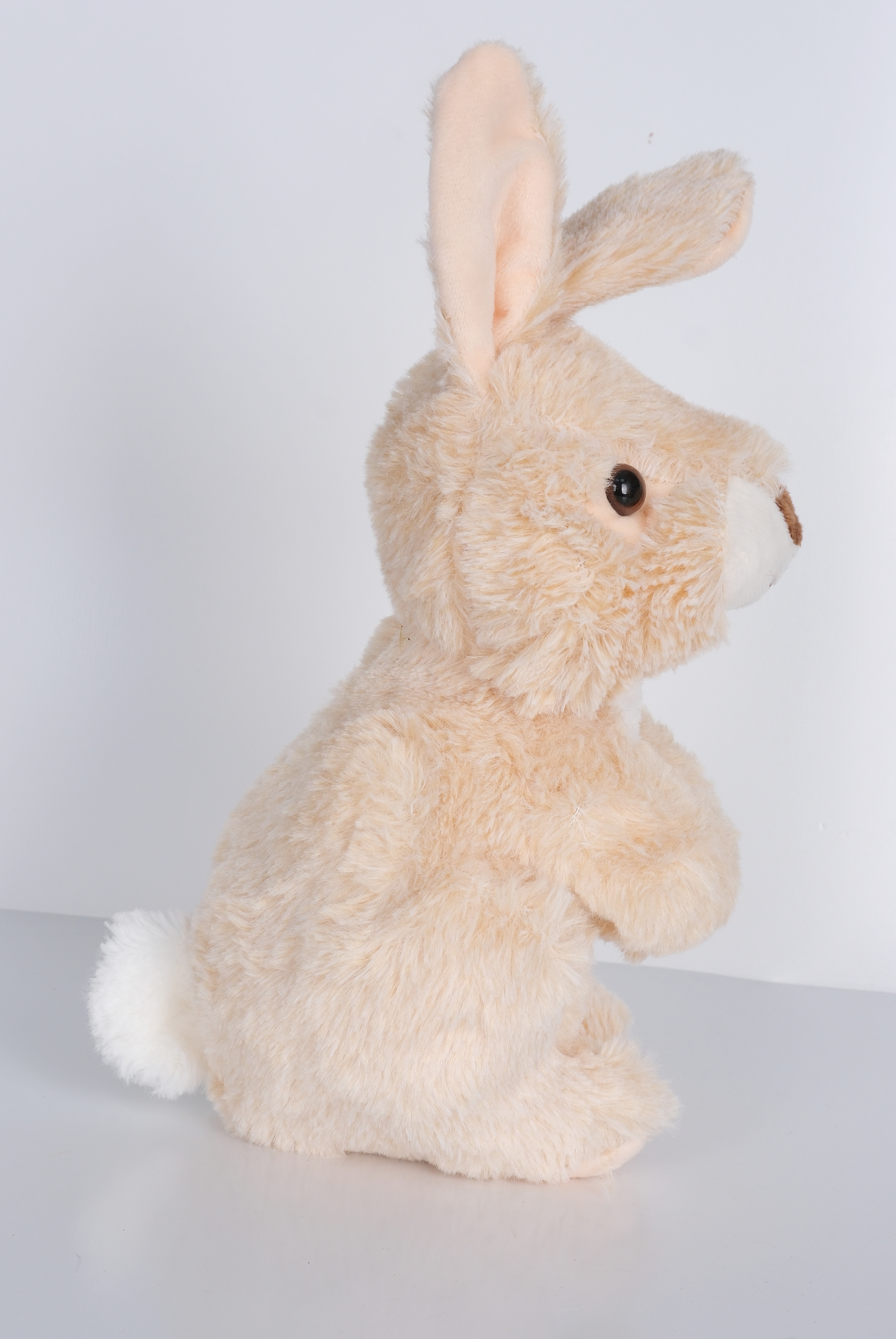 23 cmTavşan Şekilli Peluş Oyuncak Bej