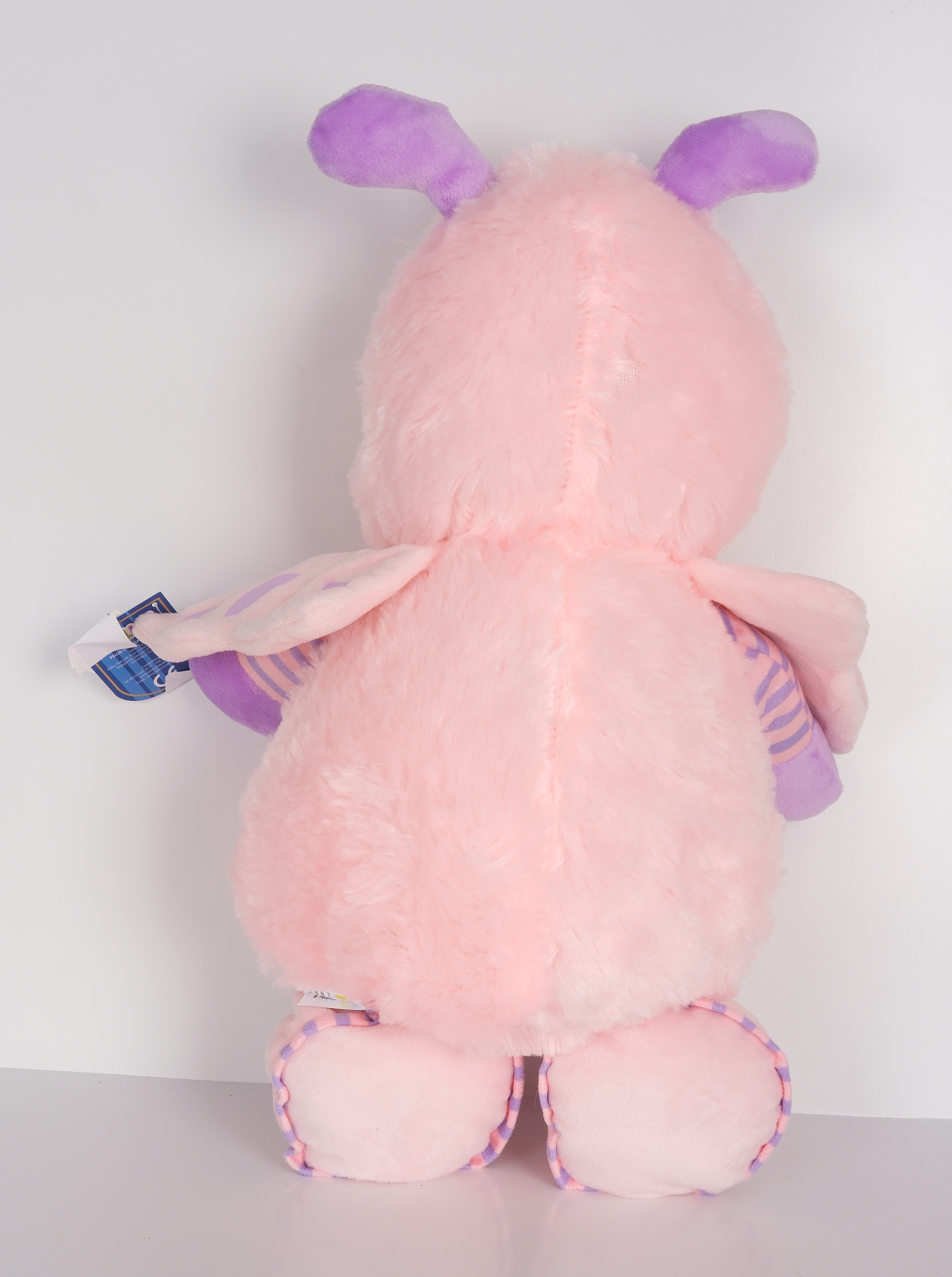 35 cm Arı Desen Peluş Oyuncak Pembe