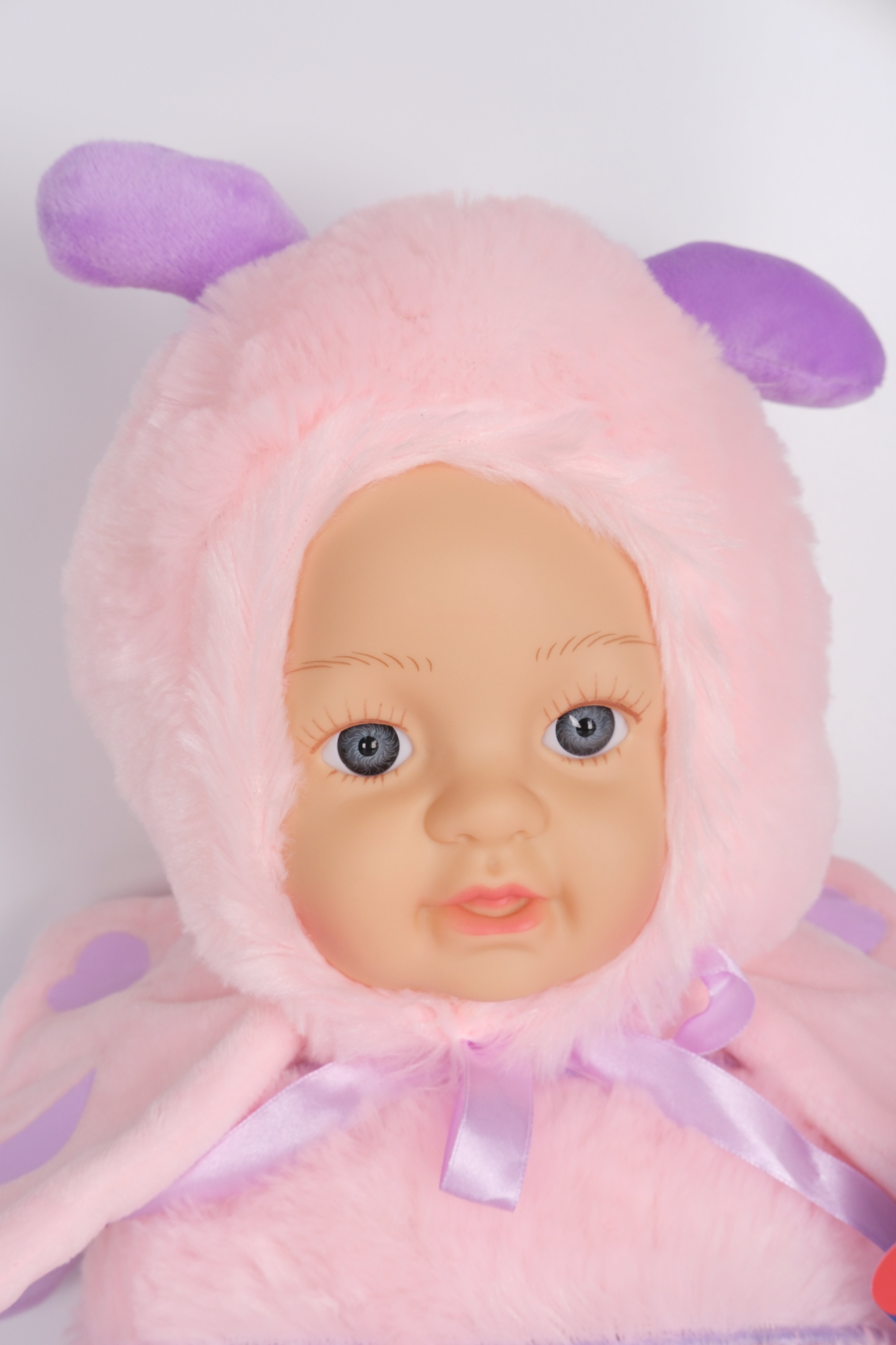 35 cm Arı Desen Peluş Oyuncak Pembe