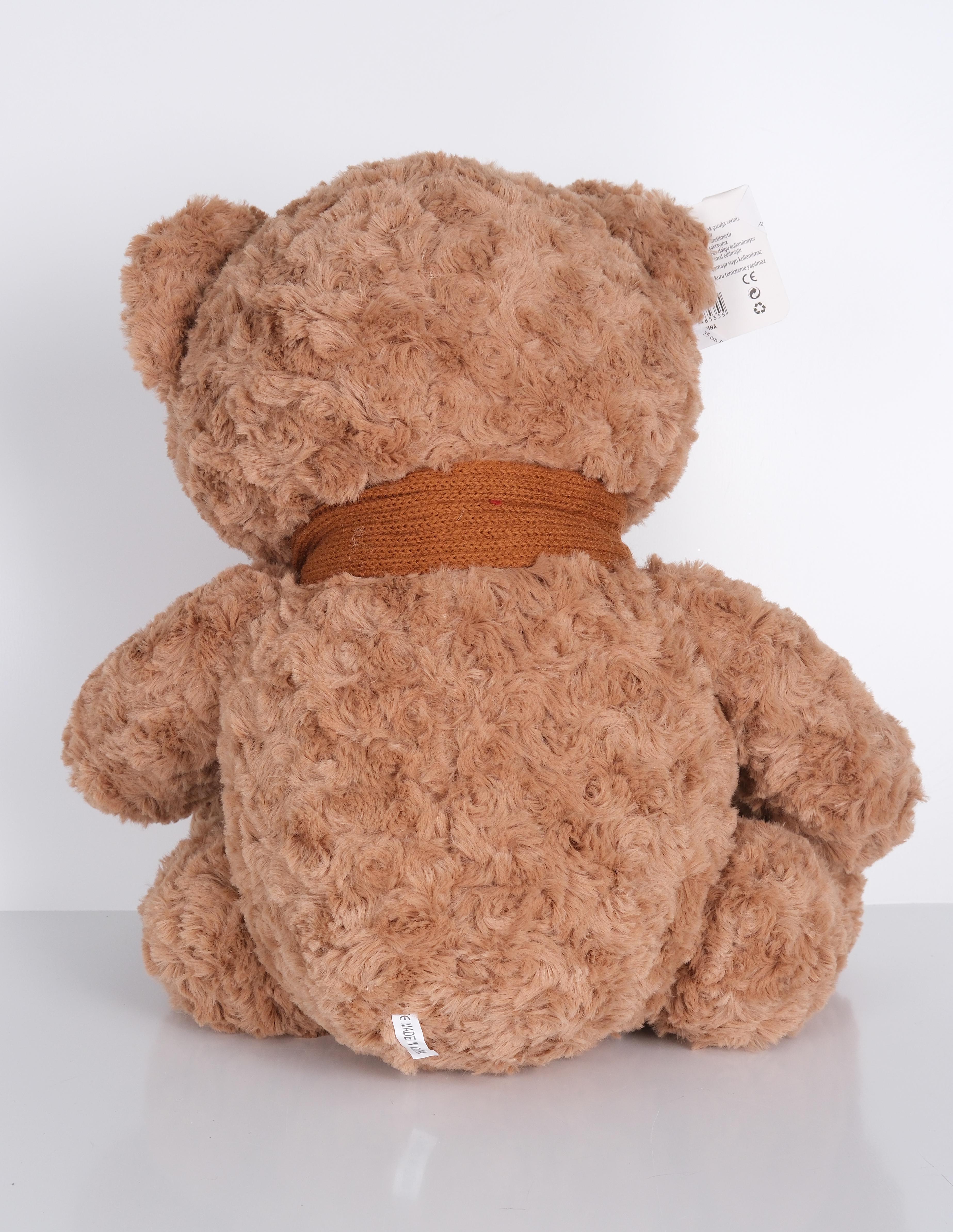 35 cm Peluş Oturan Ayıcık Peluş Oyuncak Kahverengi