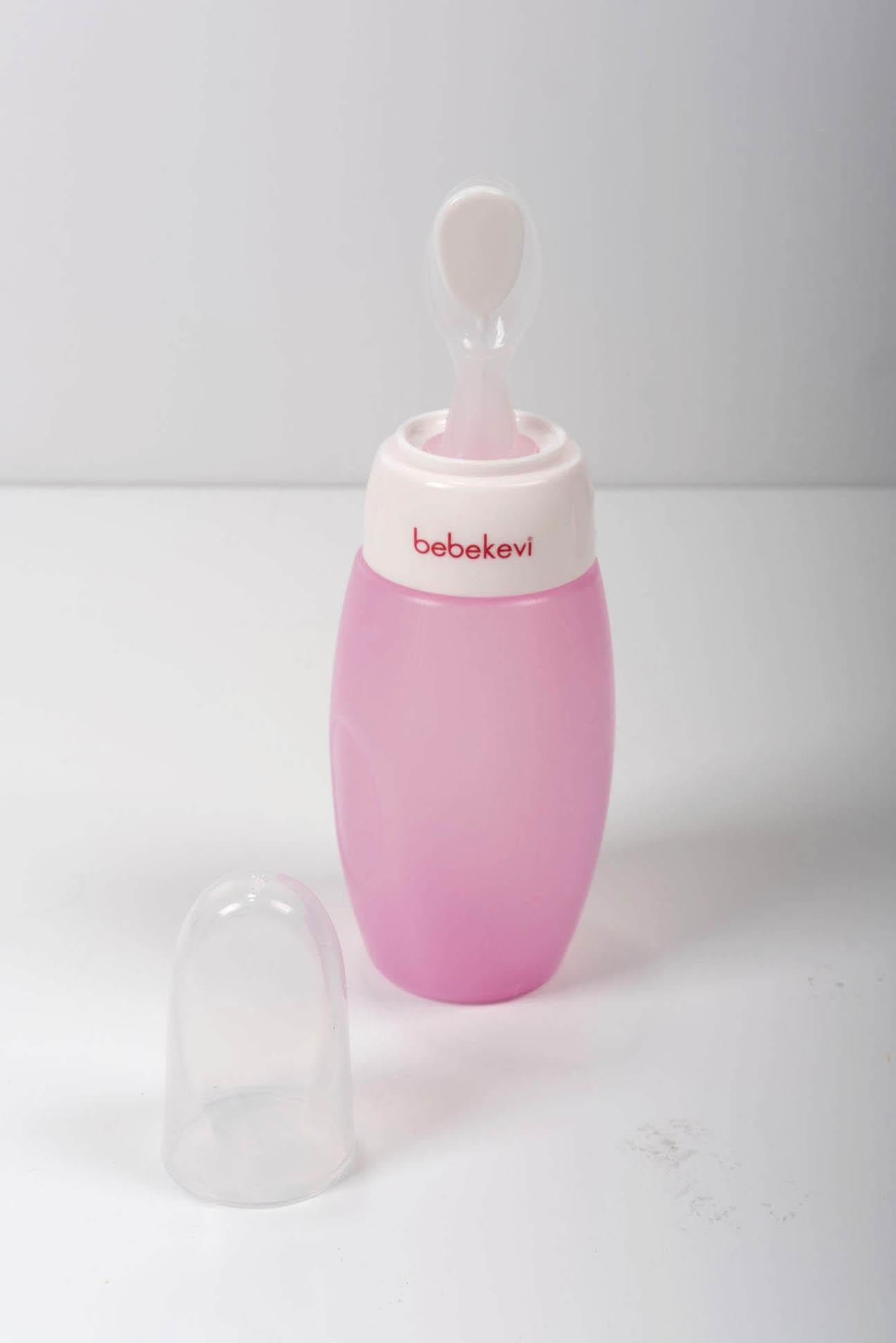 Kaşıklı Biberon Pembe