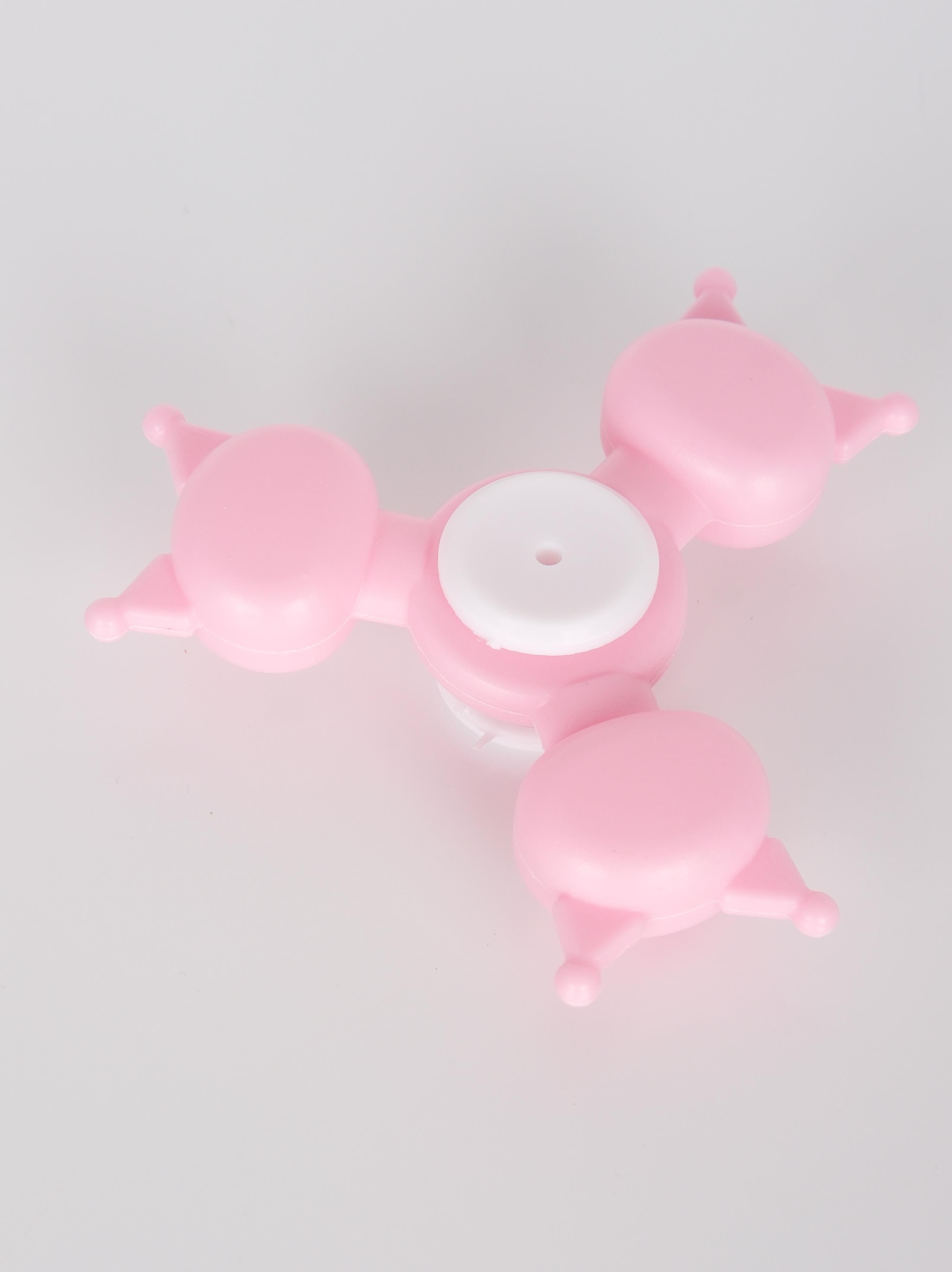 Stres Çarkı Pembe Kedi Çizimli