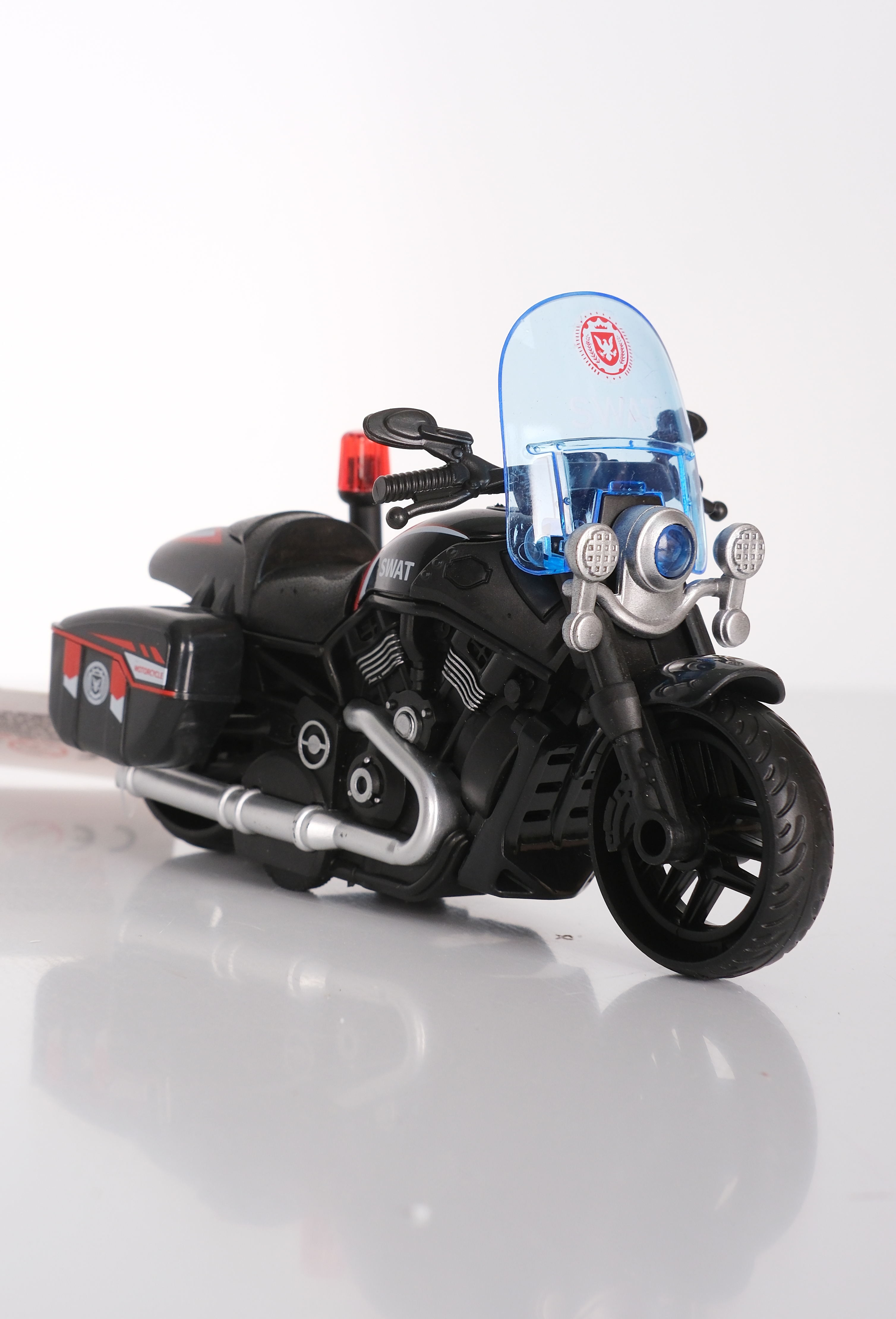 Sürtmeli Oyuncak Motosiklet Siyah